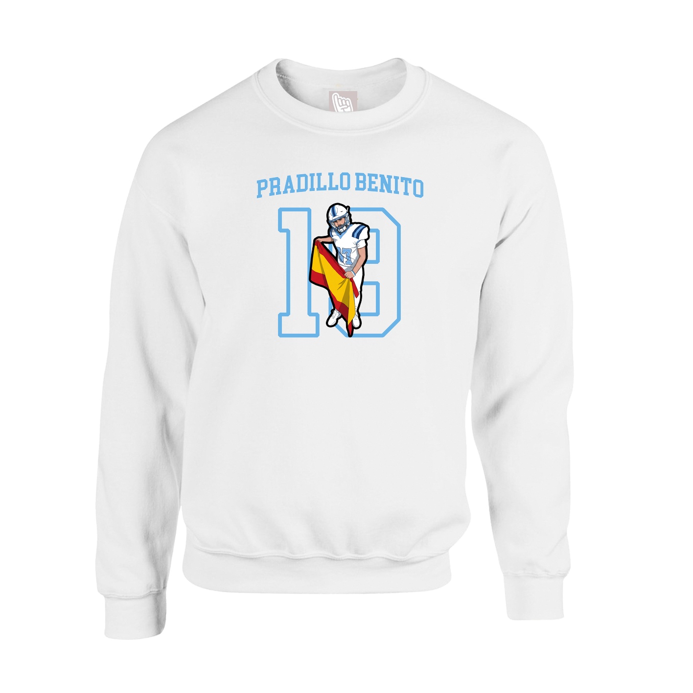 Fleece Crew — Shirsey in White