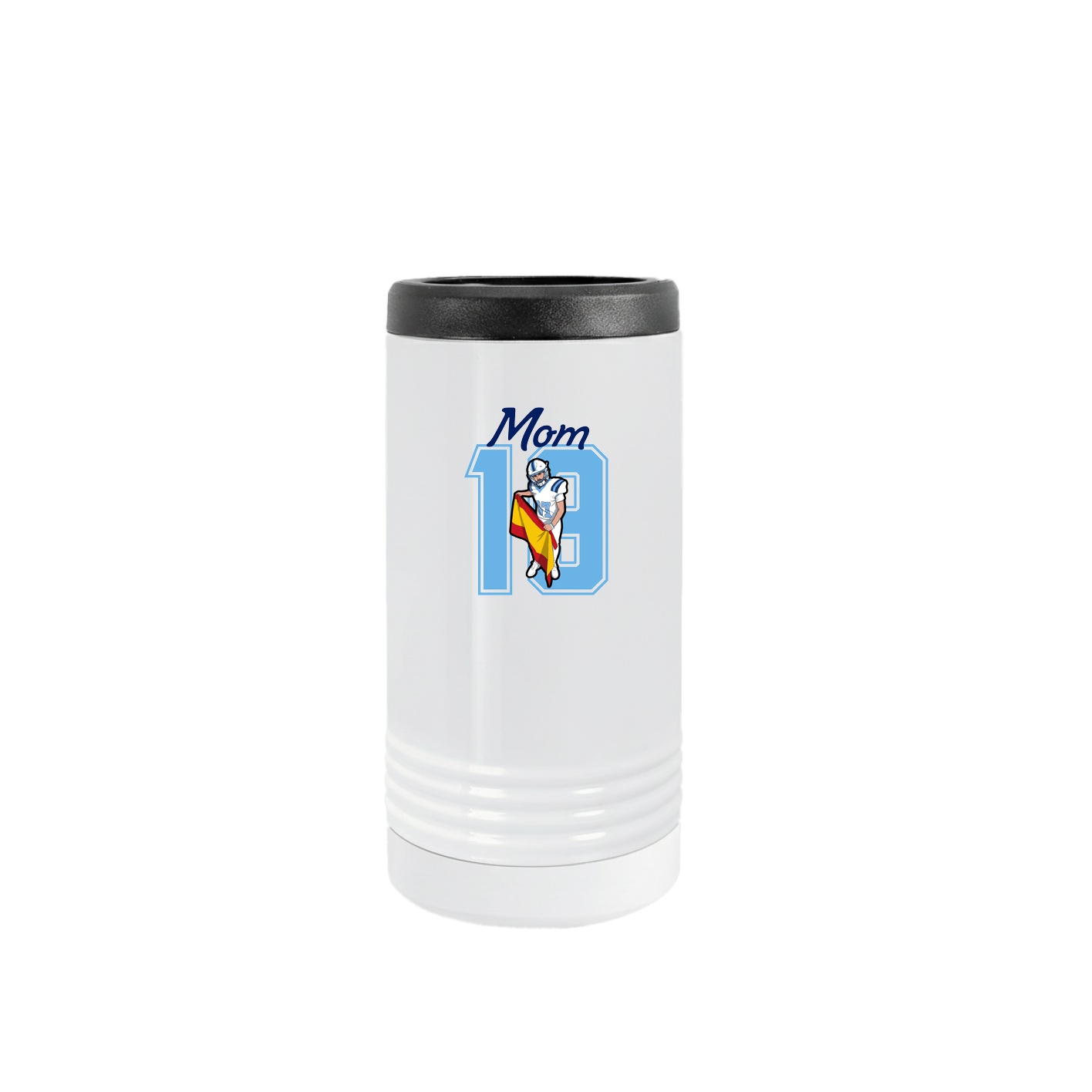 Slim Beverage Holder — Mothers Day Shirsey in White