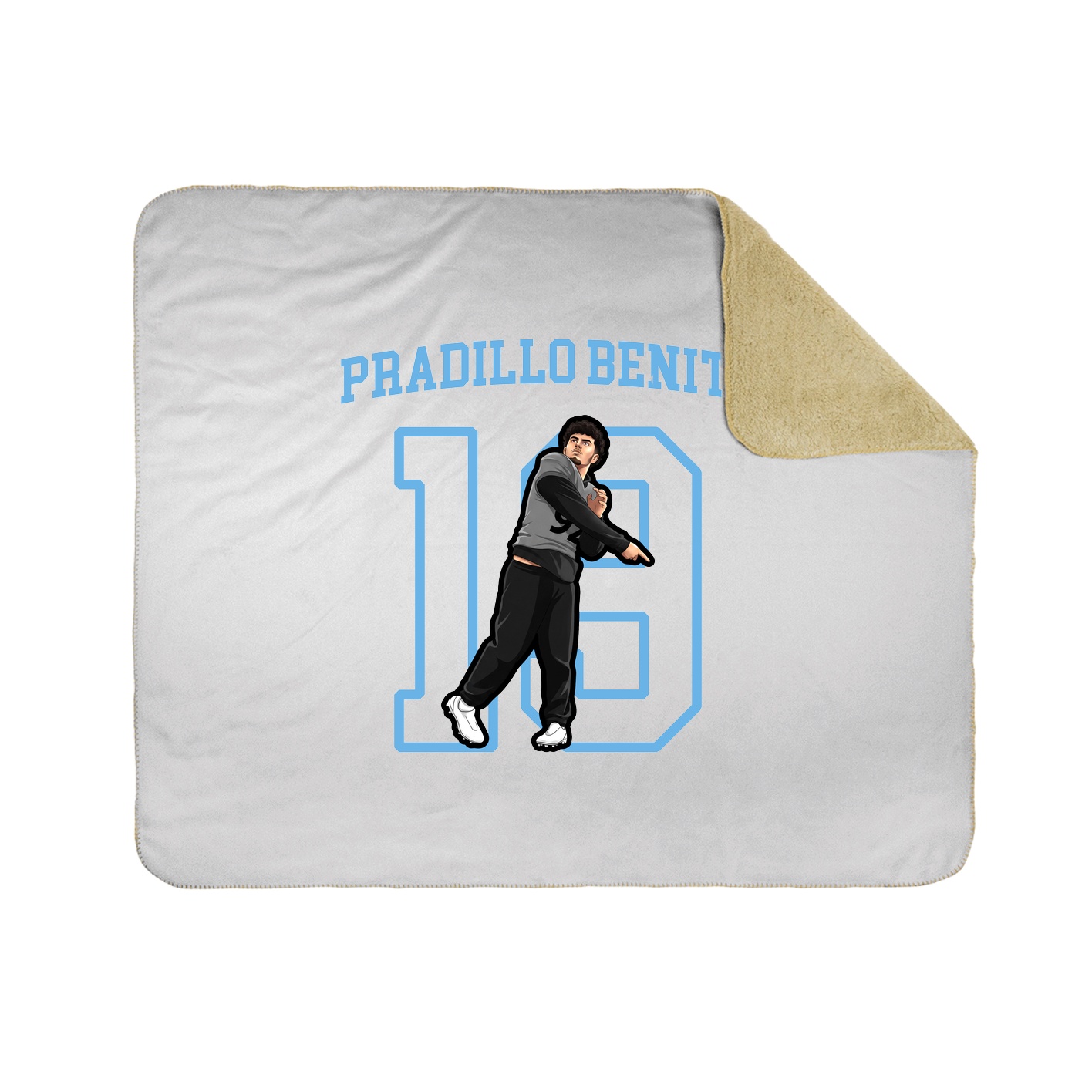 50x60 Sherpa Lined Throw Blanket