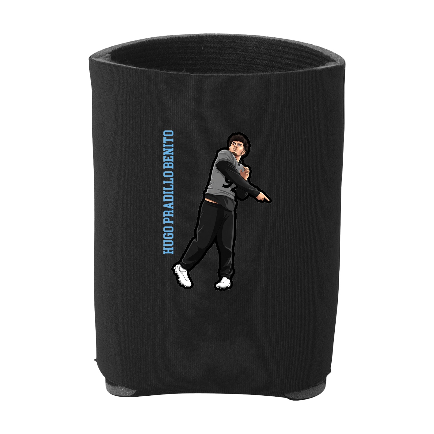 Can Holder — Name Vertical in Black