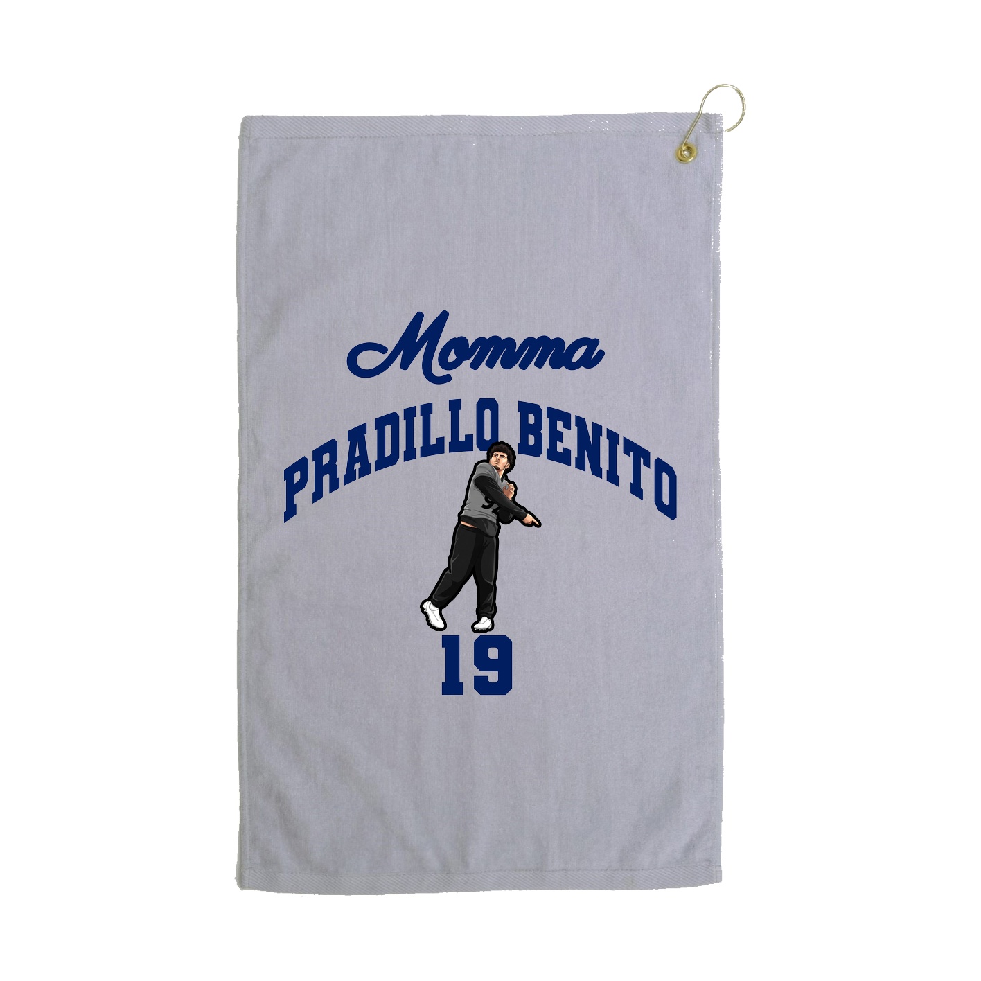 Golf Towel — Mothers Day Arch in Grey
