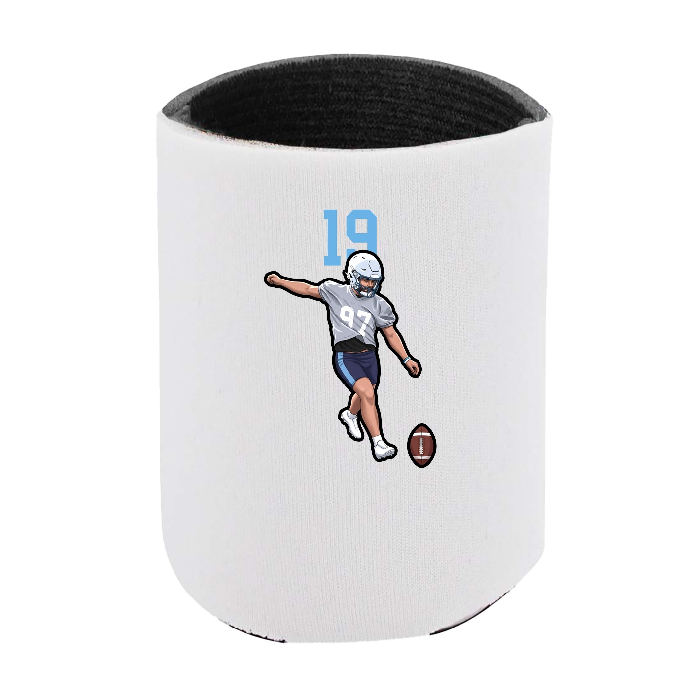 Can Holder — Number Top in White