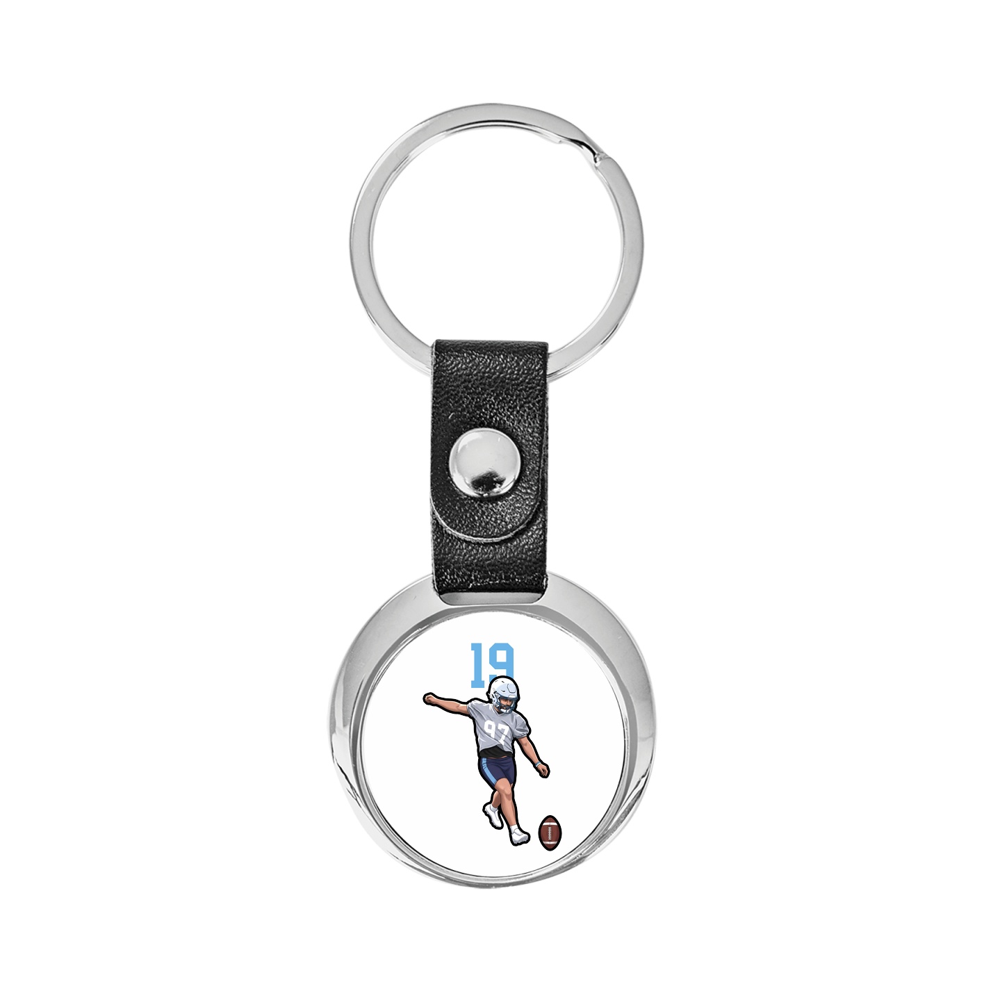 Key Chain — Number Top in Classic