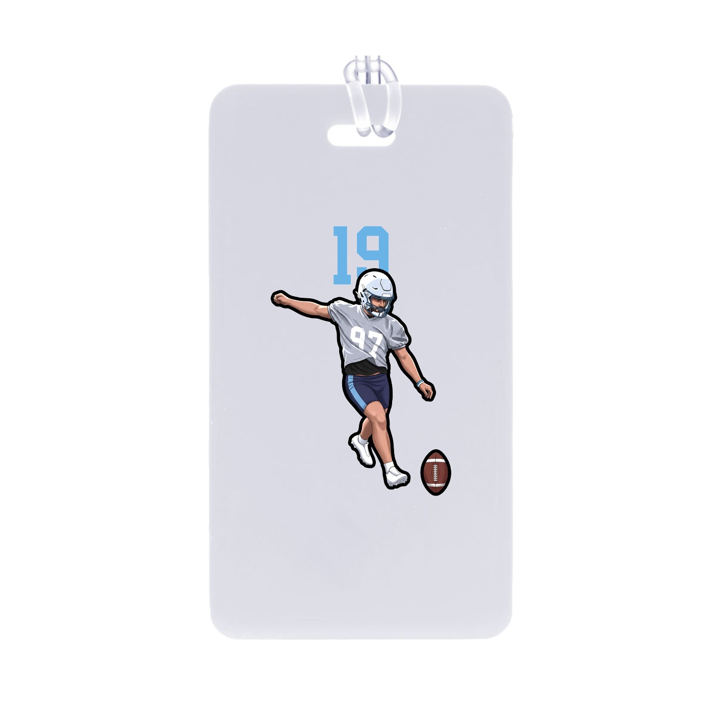 Bag Tag — Number Top in Classic