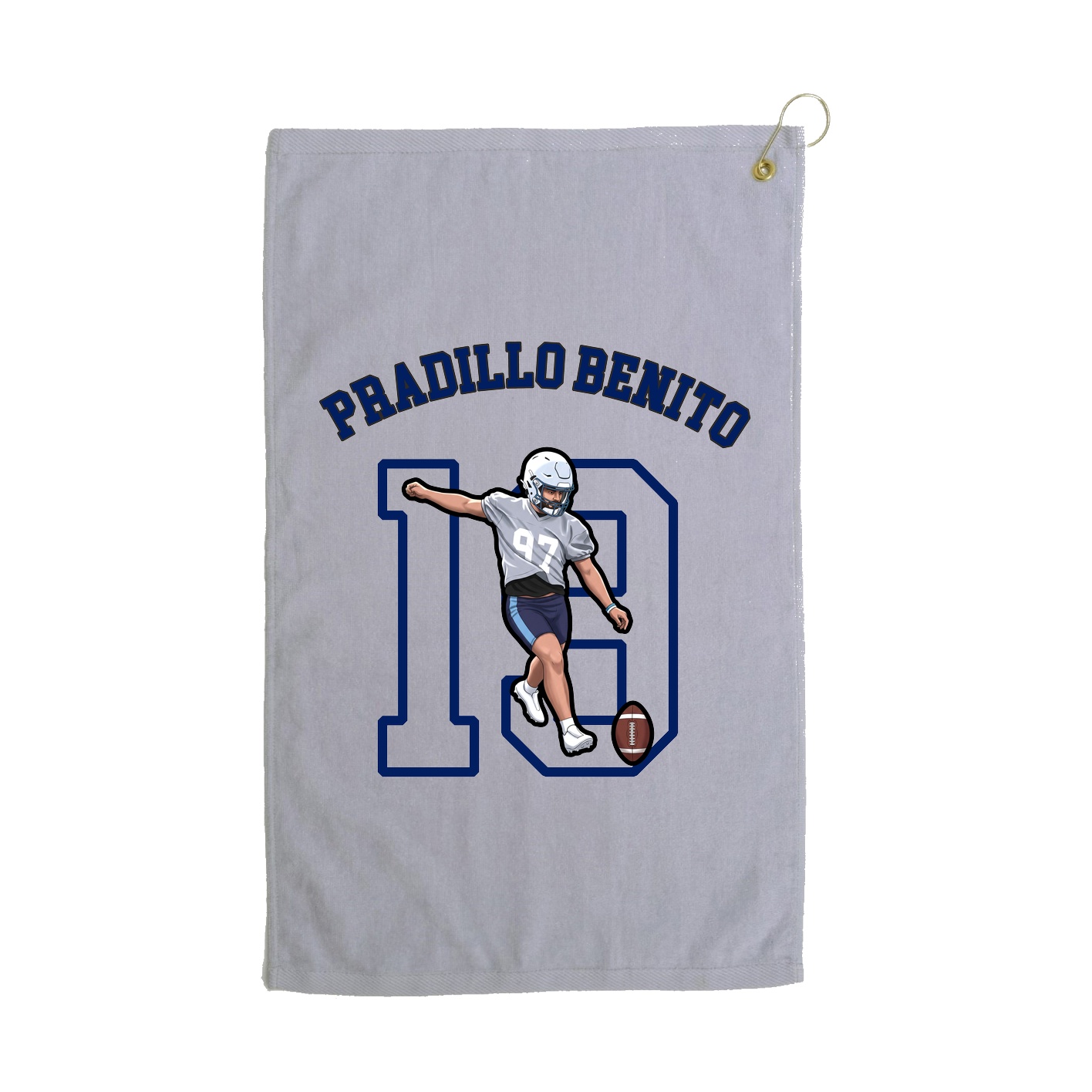 Golf Towel — Shirsey Arch in Grey