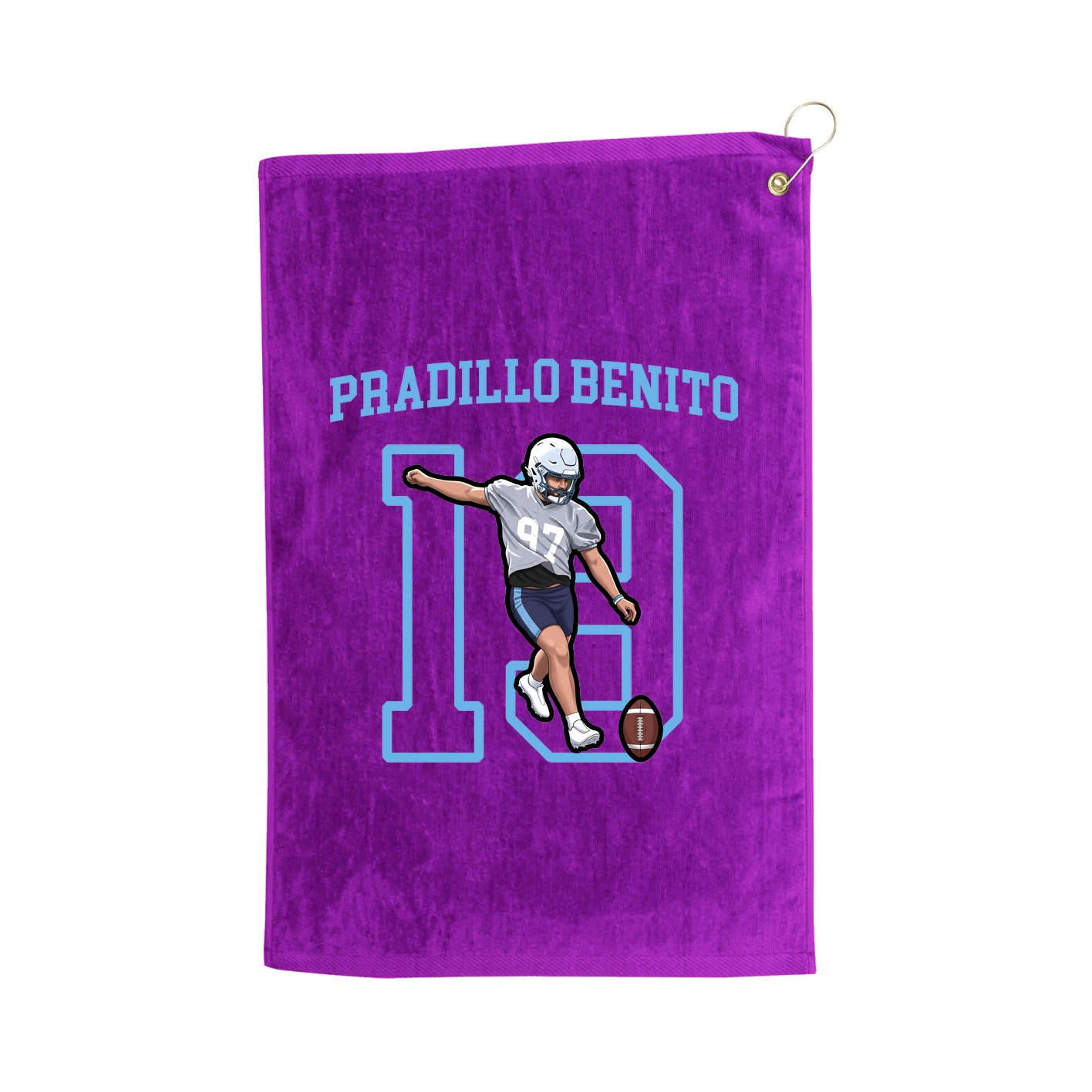 Golf Towel — Shirsey in Purple