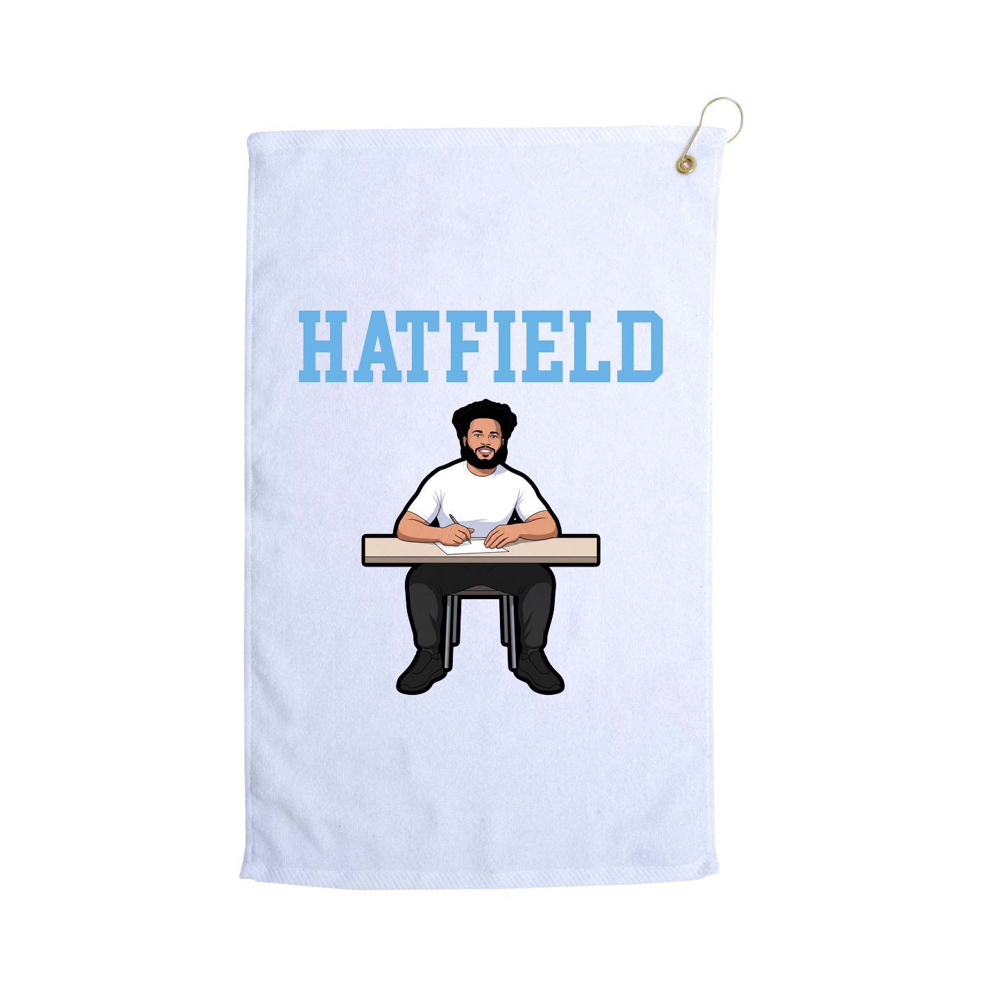 Golf Towel — Shirsey in White