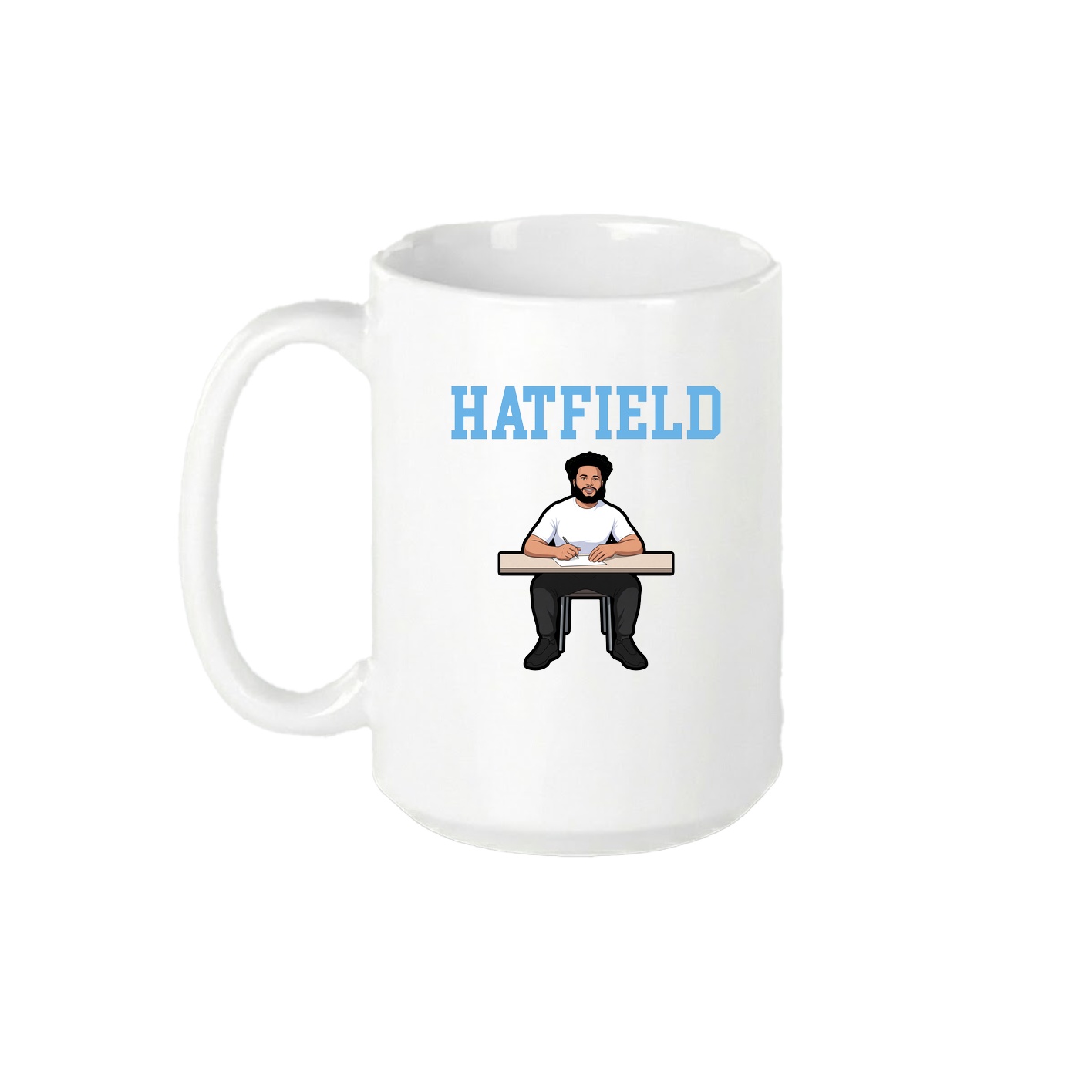 15oz Coffee Mug — Shirsey in White
