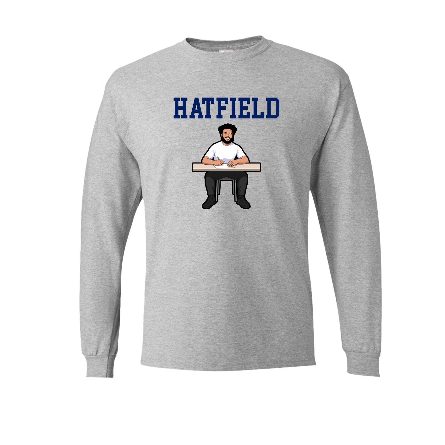 Long Sleeve Tee — Shirsey in Grey