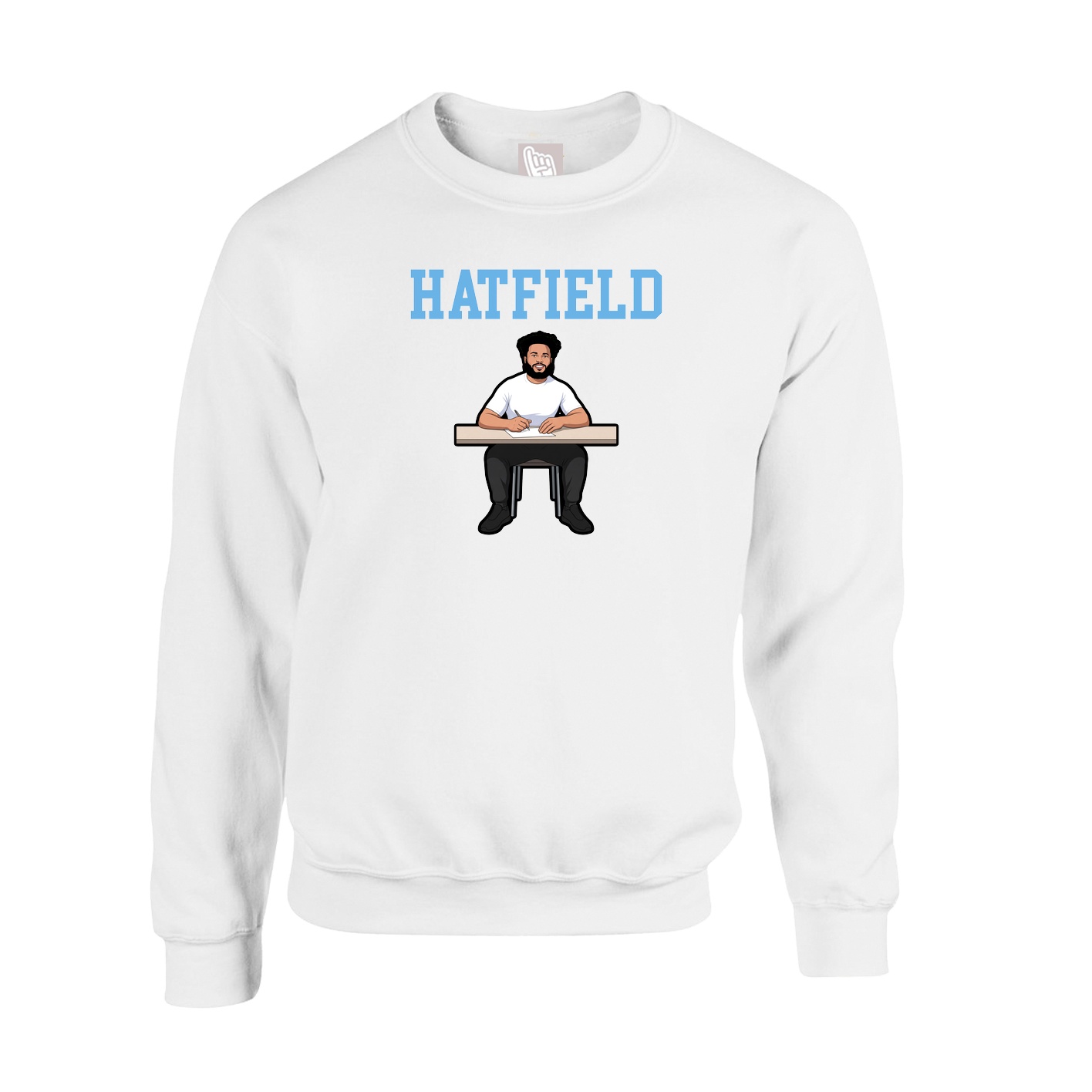 Fleece Crew — Shirsey in White