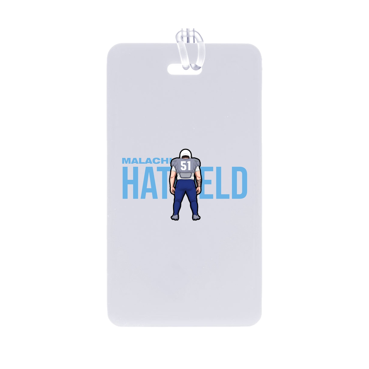 Bag Tag — Player Name in Classic
