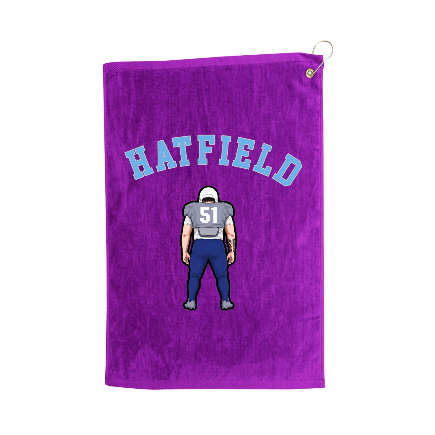 Golf Towel — Shirsey Arch in Purple