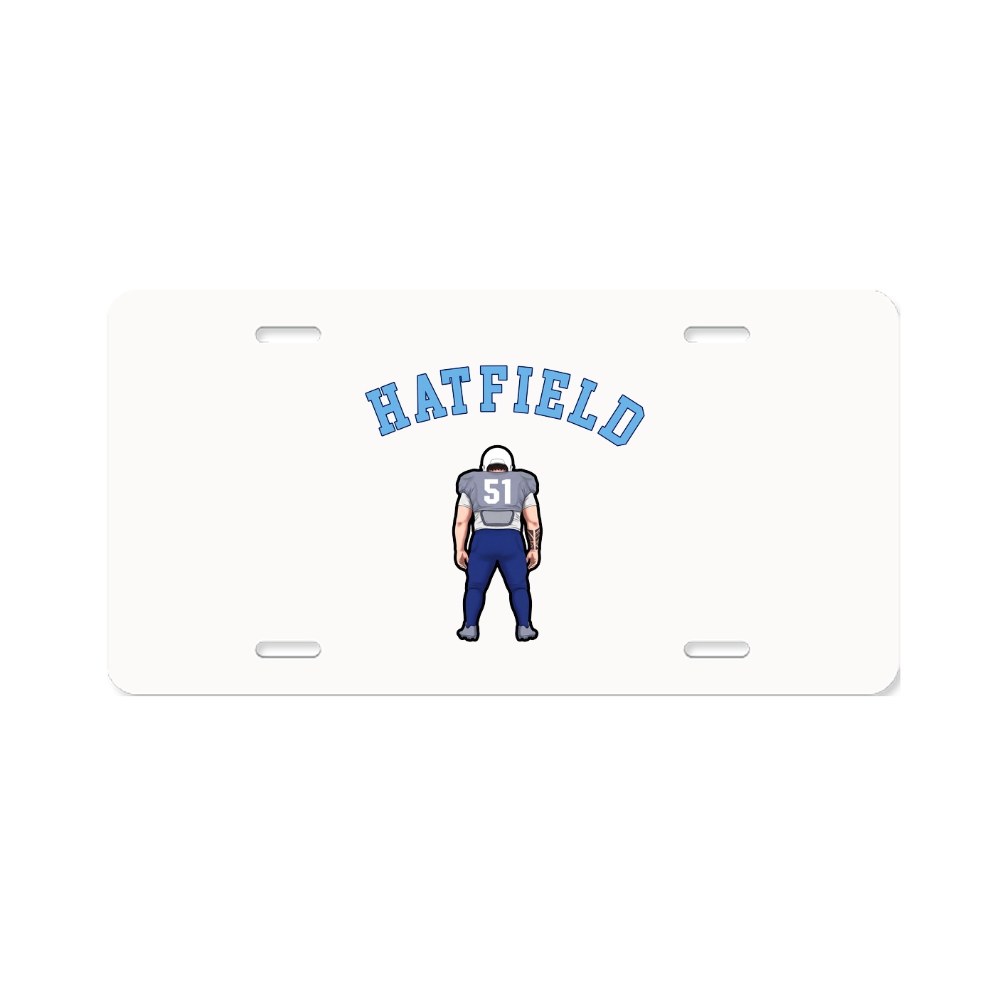 License Plate — Shirsey Arch in Classic