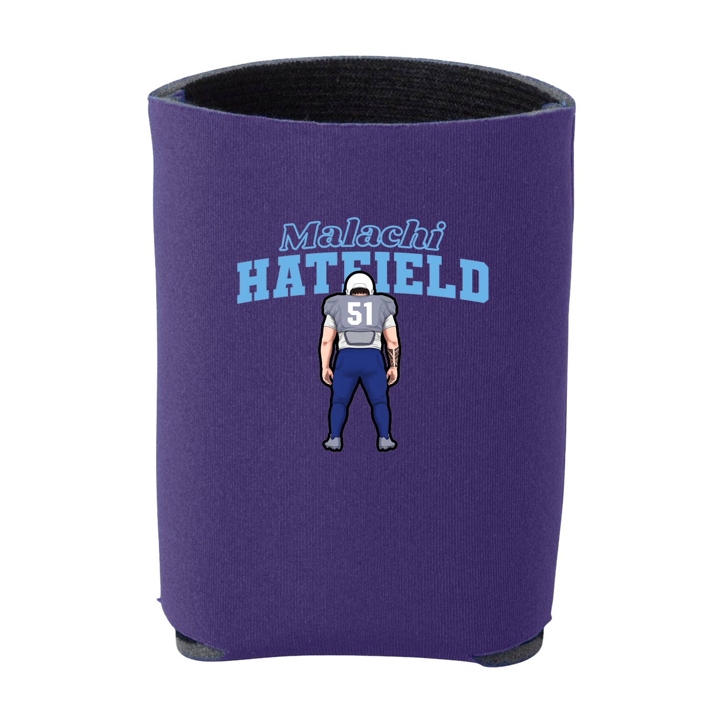 Can Holder — Name Arch in Purple