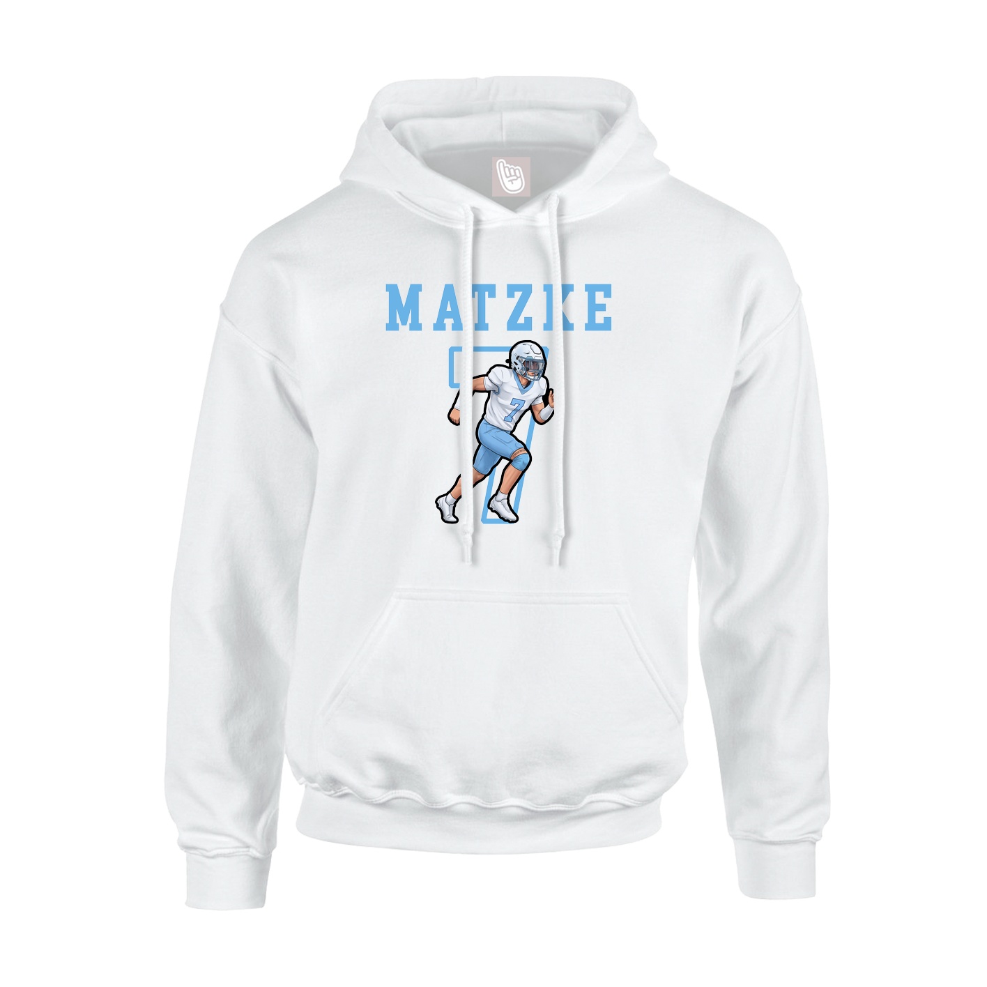 Youth Hoodie — Shirsey in White