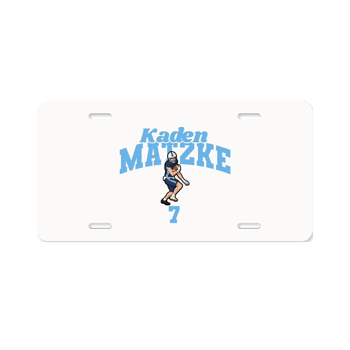 License Plate — Signature Arch in Classic