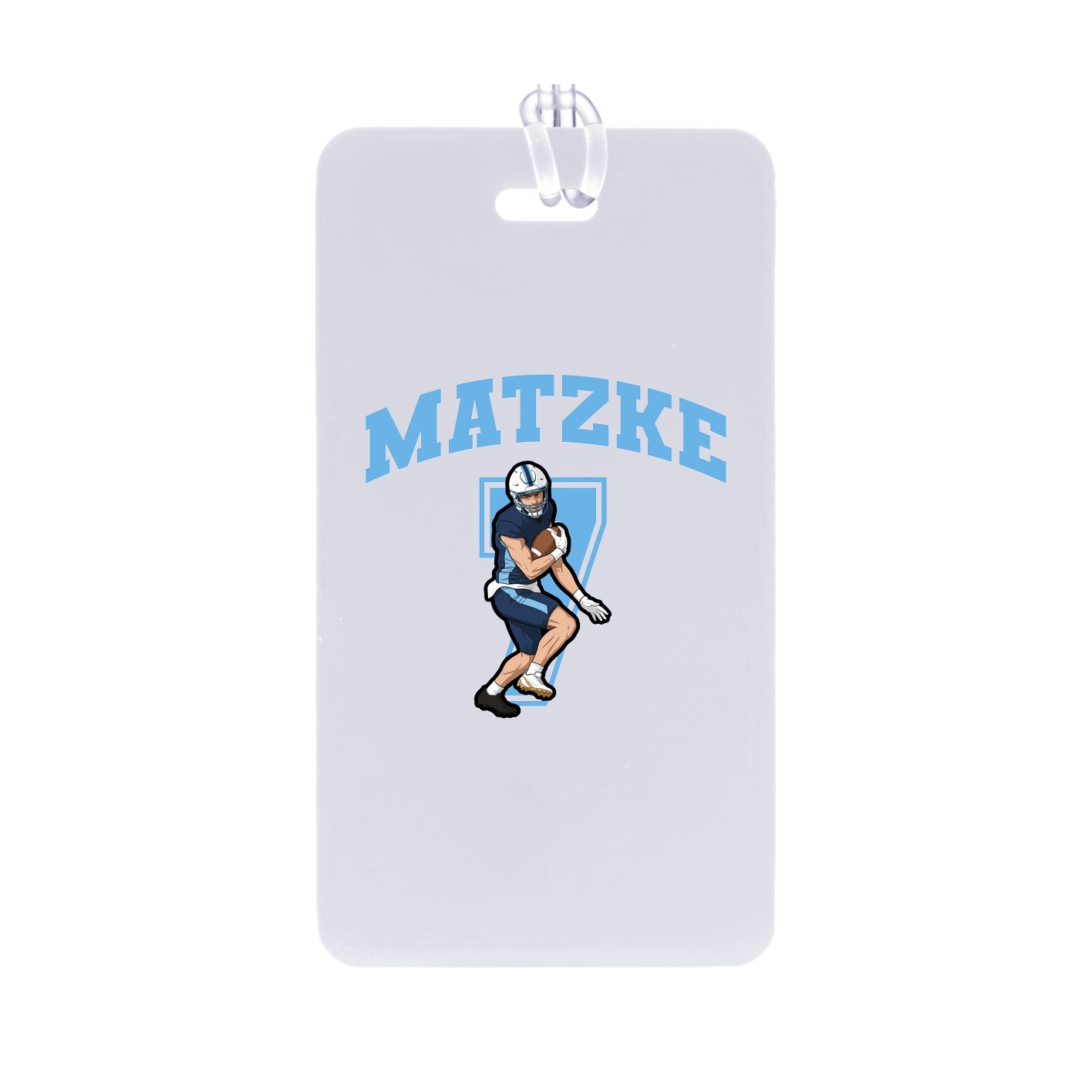 Bag Tag — Number in Classic