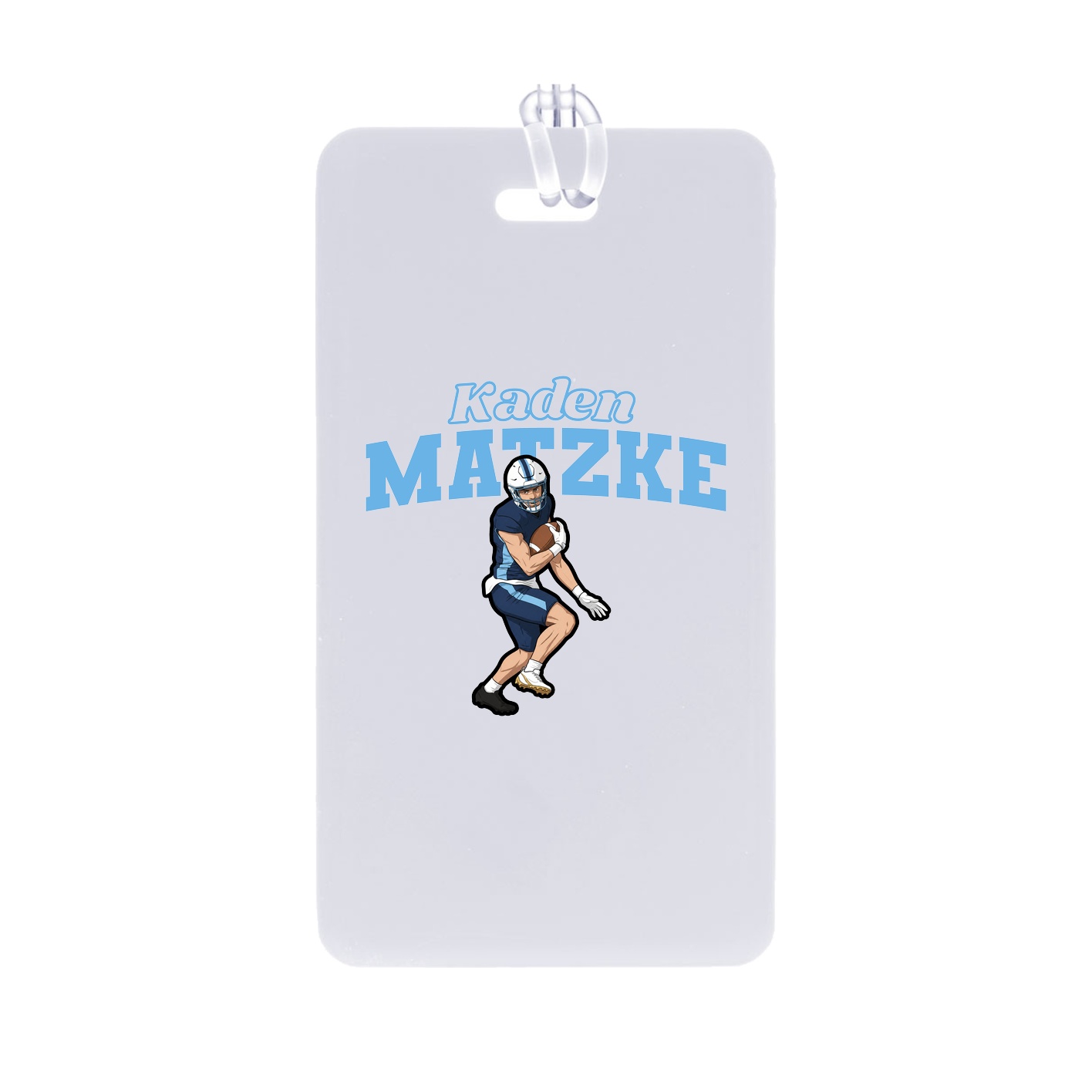 Bag Tag — Name Arch in Classic