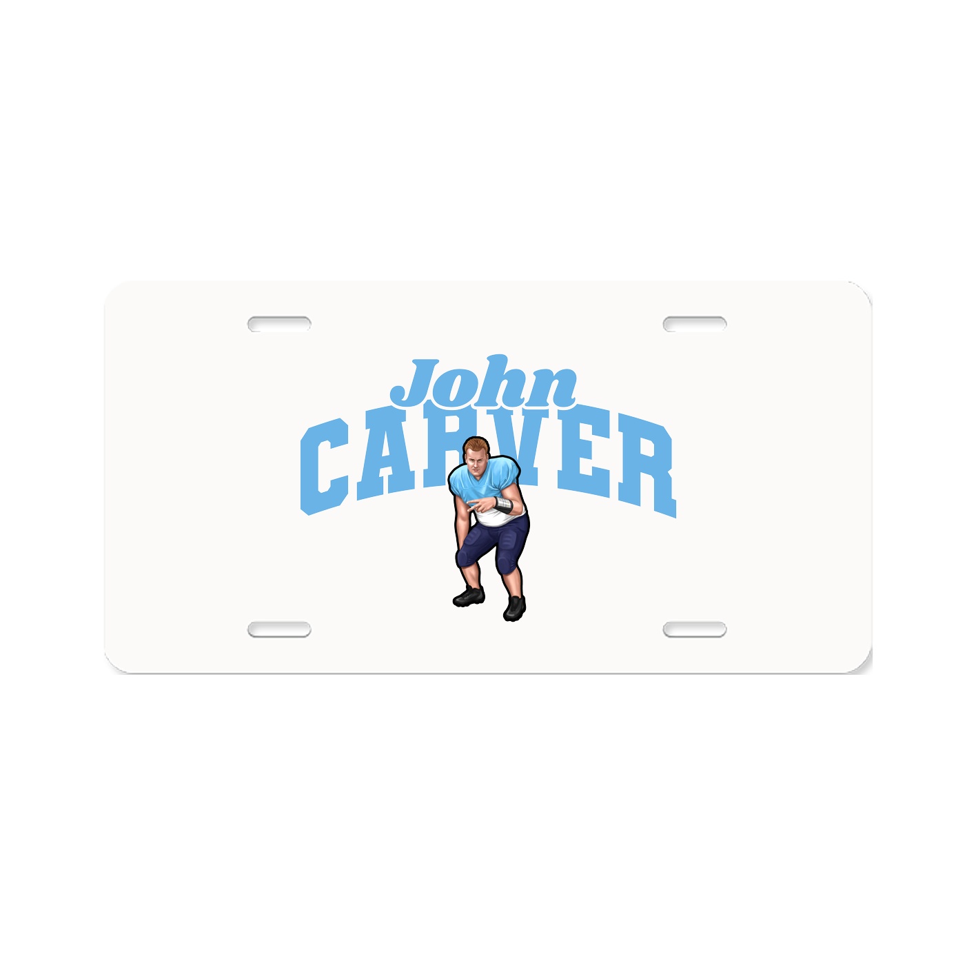 License Plate — Signature Arch in Classic