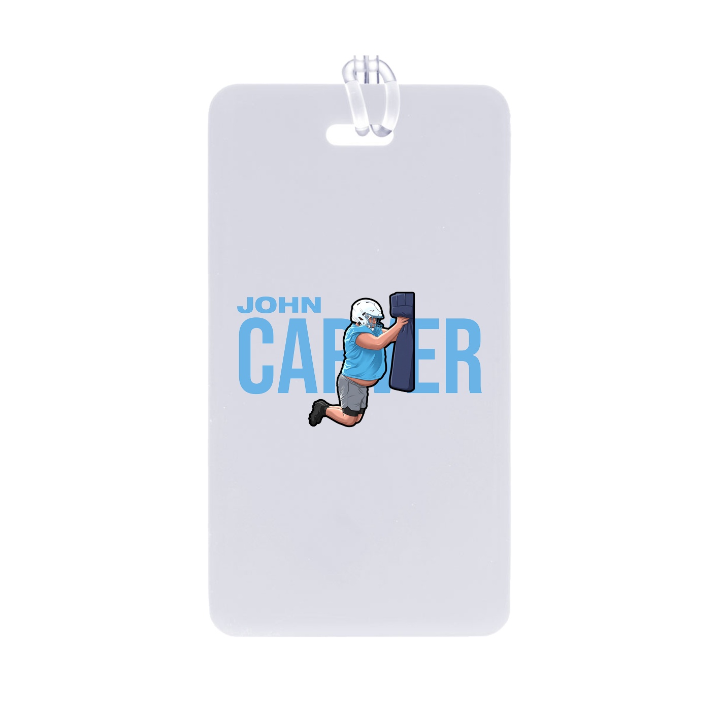Bag Tag — Player Name in Classic