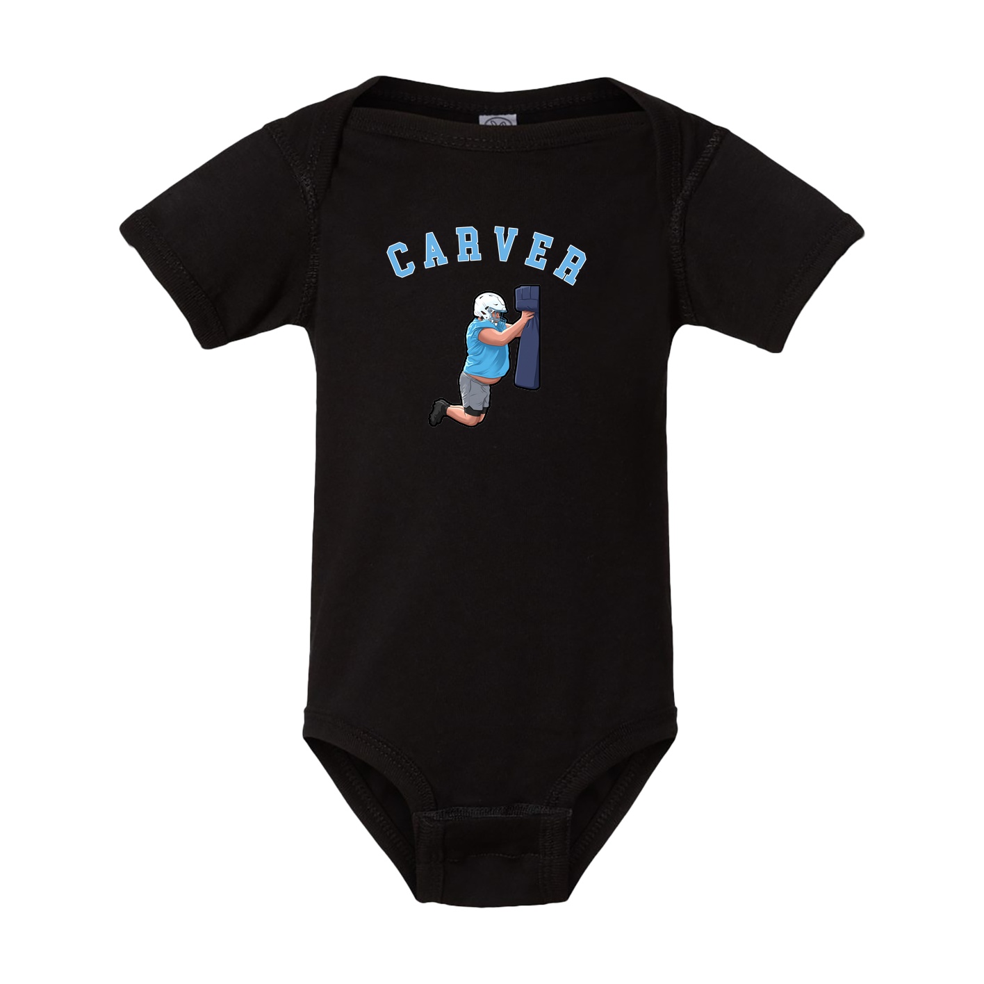Baby Onesie — Shirsey Arch in Black