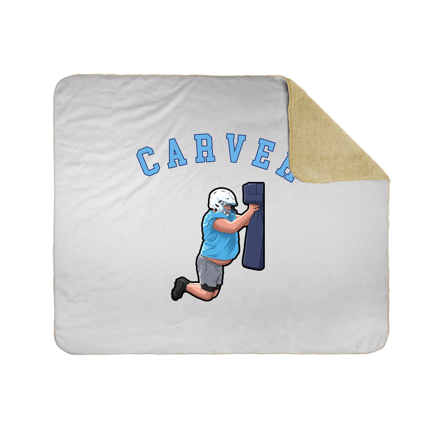 Throw Blanket — Shirsey Arch in White