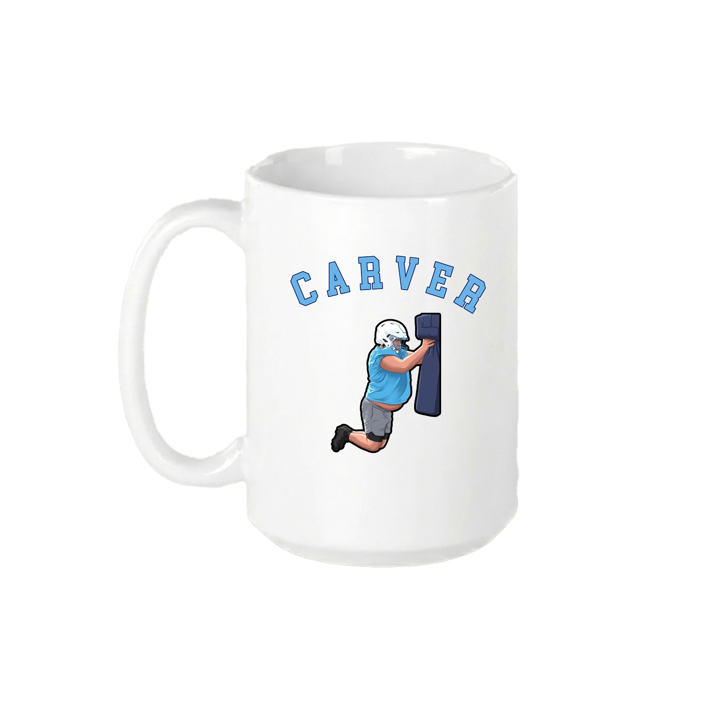 15oz Coffee Mug — Shirsey Arch in White