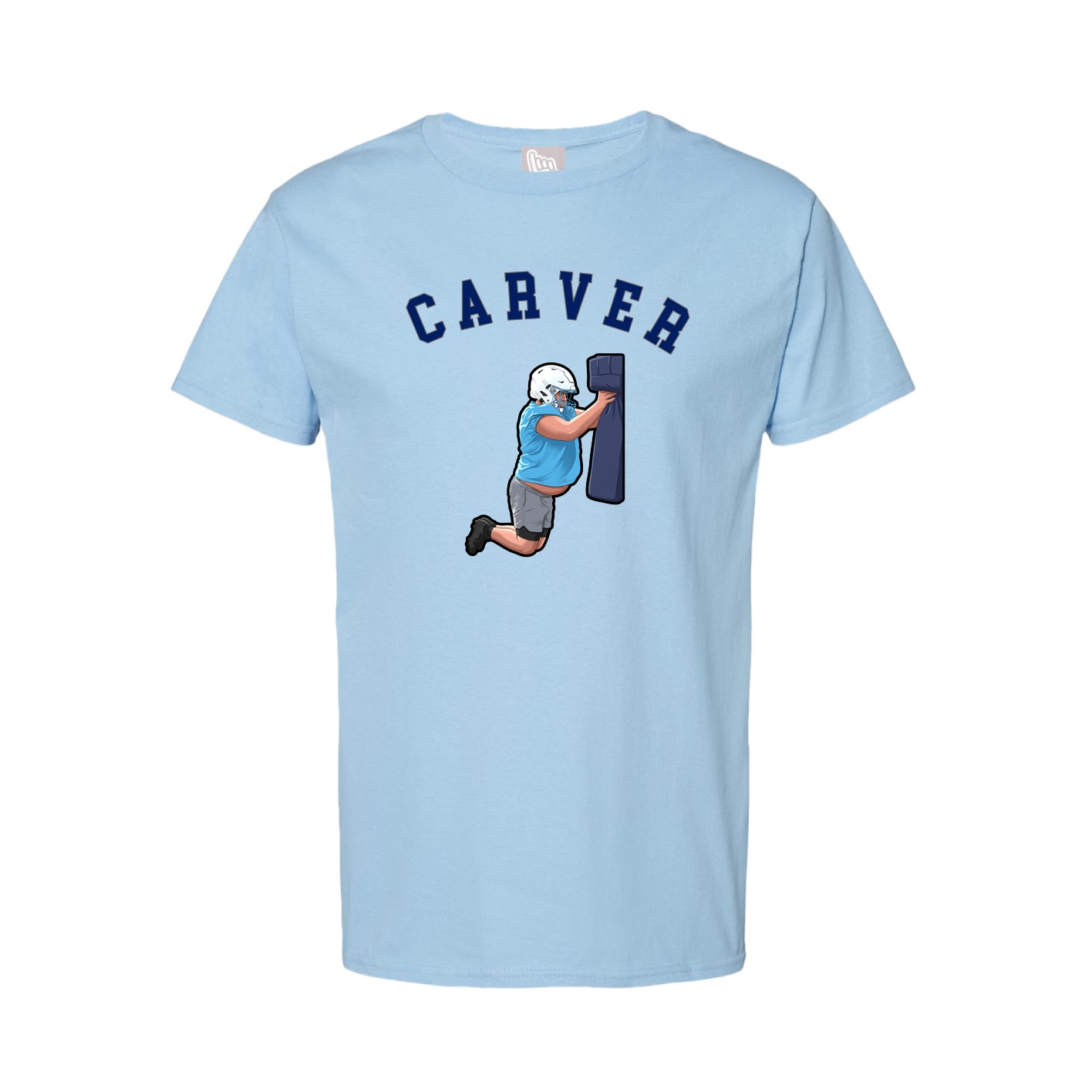 Youth Tee — Shirsey Arch in Light Blue
