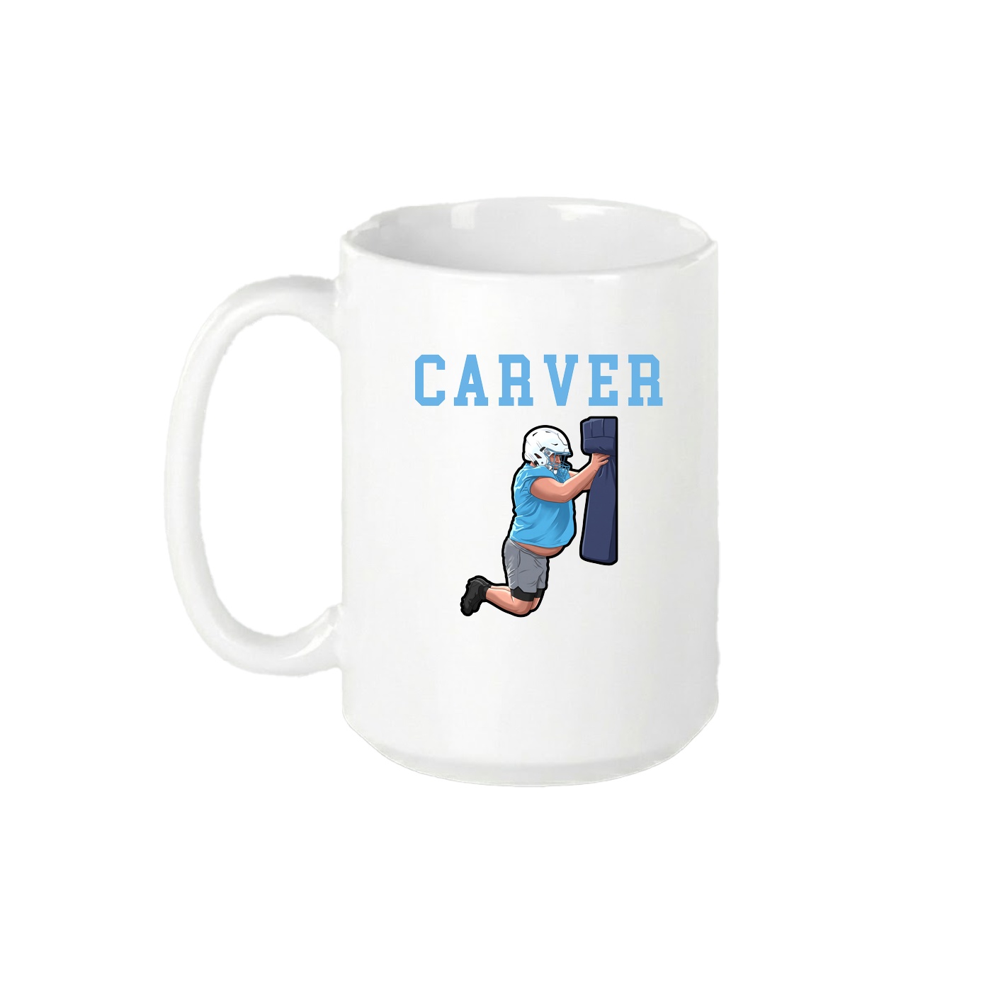 15oz Coffee Mug — Shirsey in White