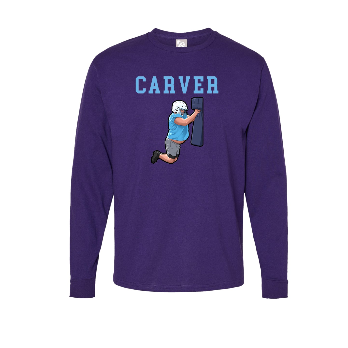 Long Sleeve Tee — Shirsey in Purple