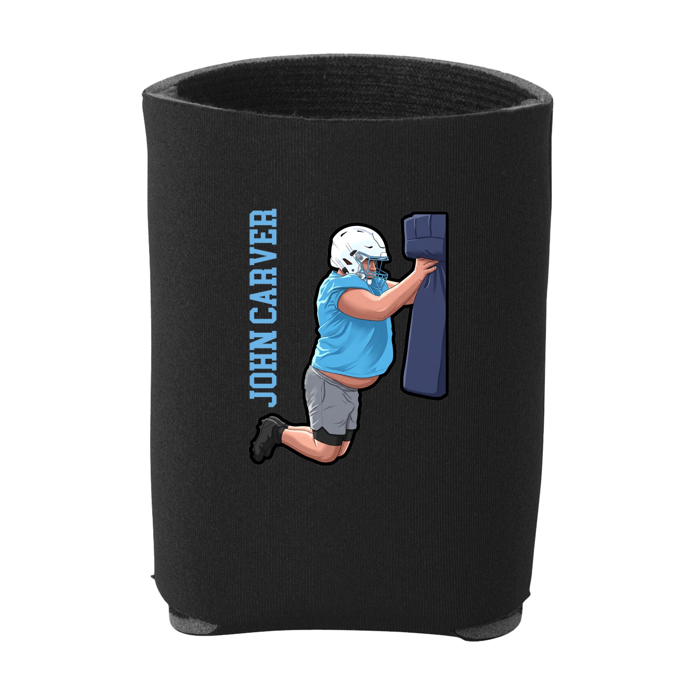 Can Holder — Name Vertical in Black