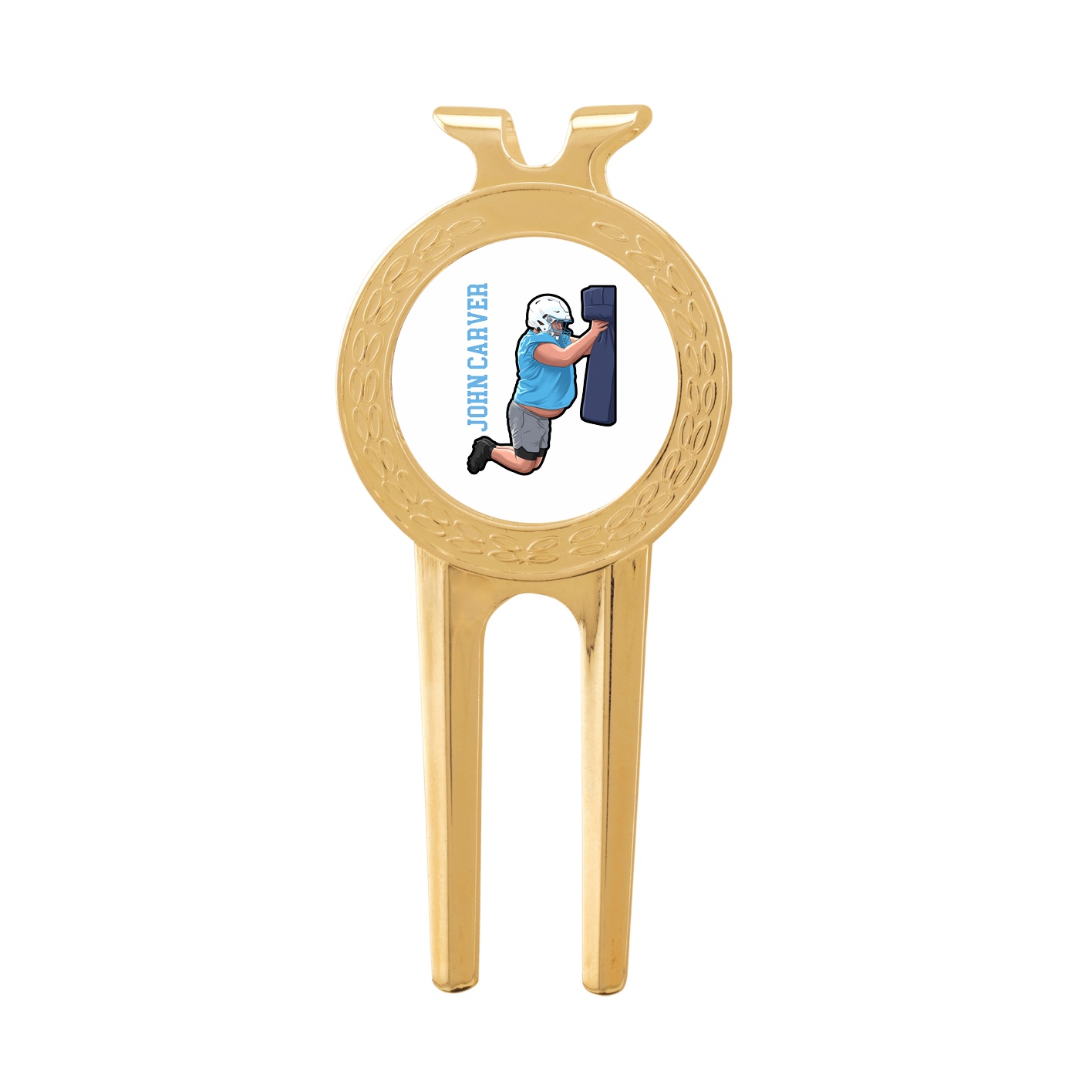 Divot Tool with Ball Marker — Name Vertical in Classic