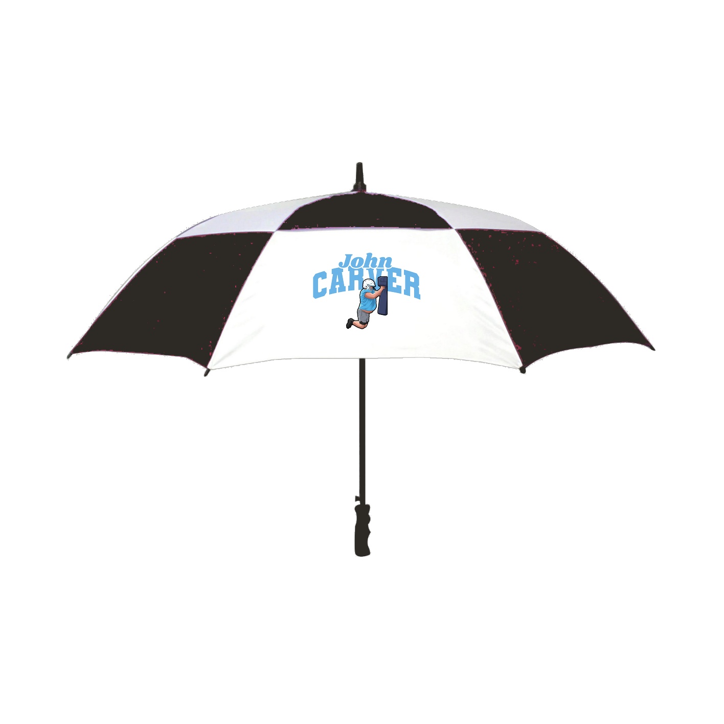 Golf Umbrella — Signature Arch in Black