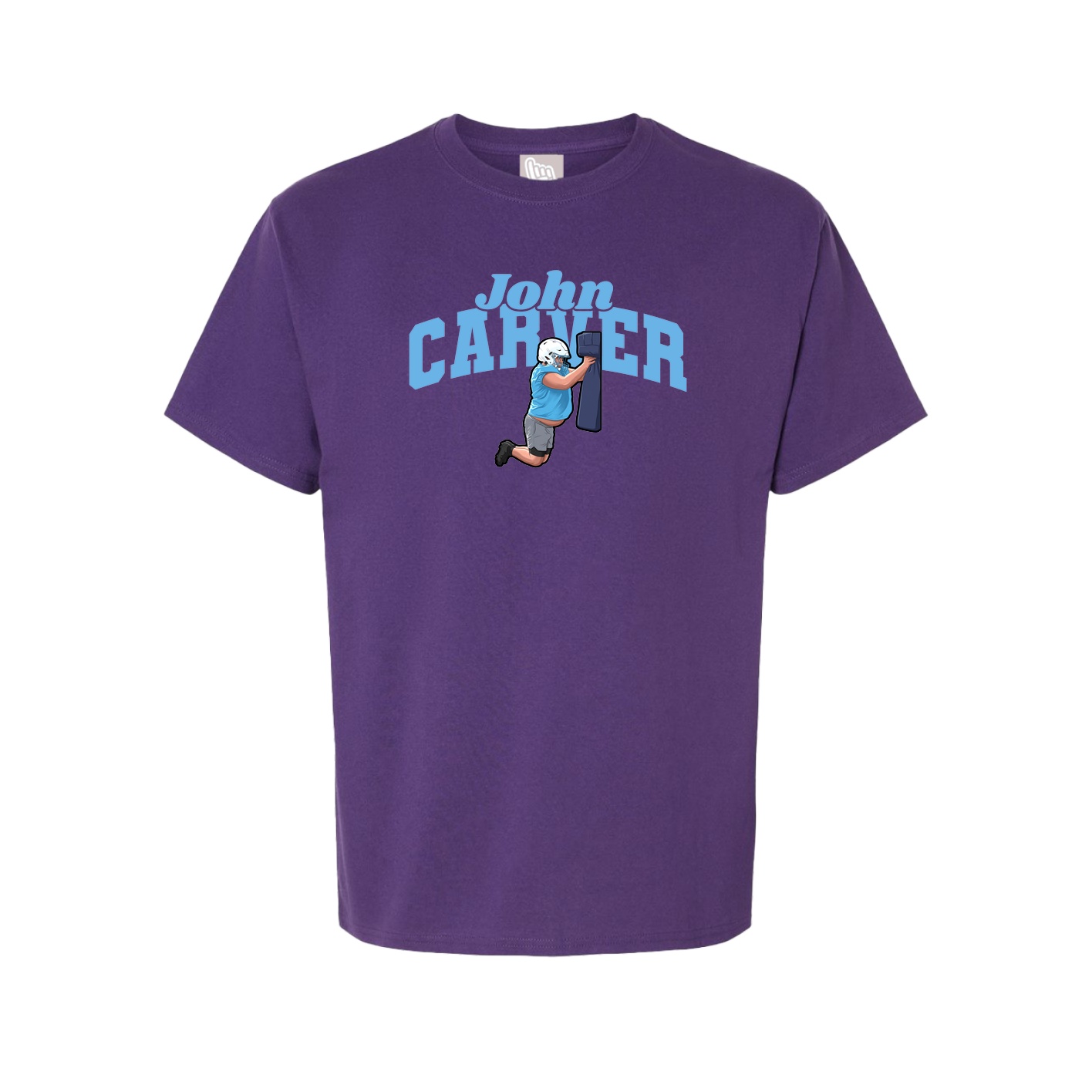 Tee — Signature Arch in Purple