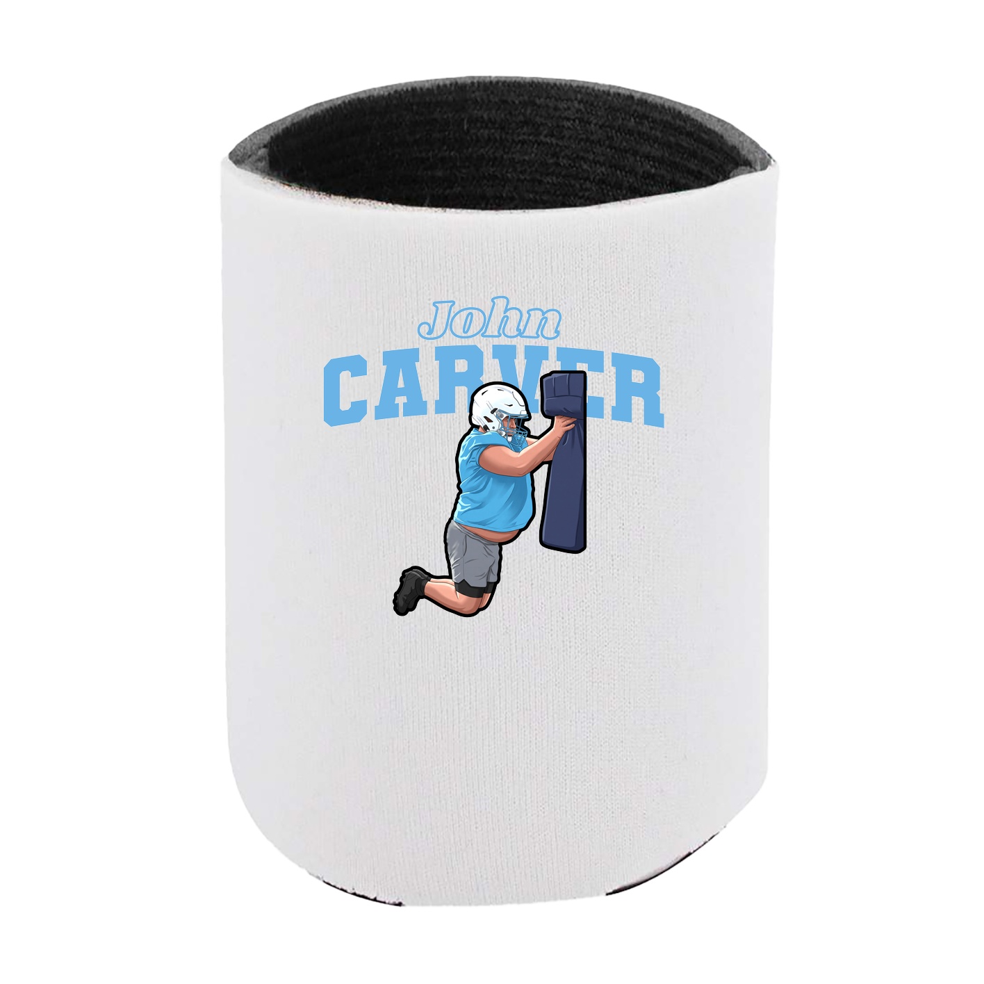 Can Holder — Name Arch in White