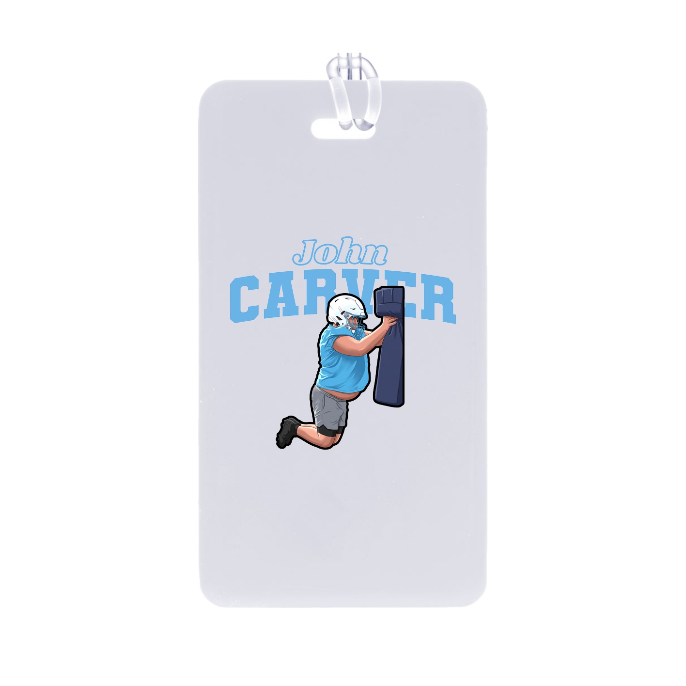 Bag Tag — Name Arch in Classic