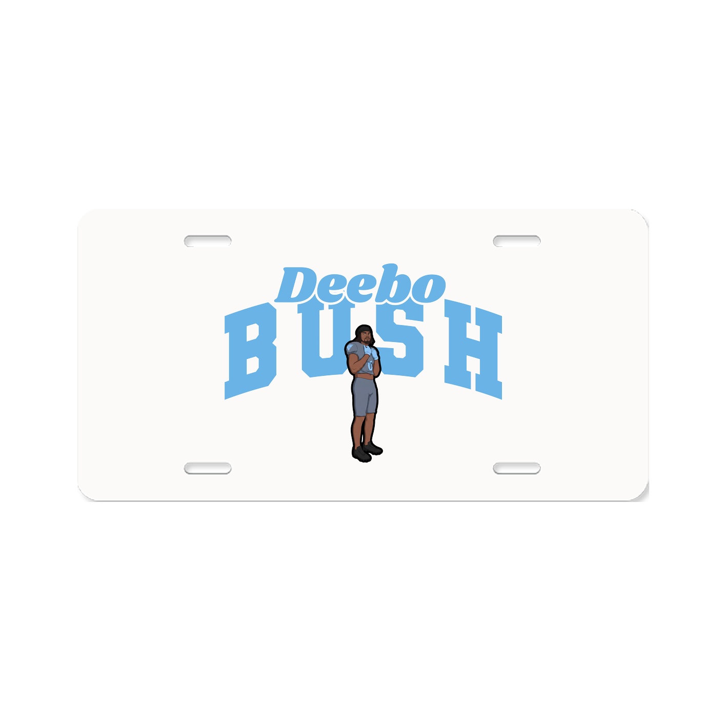 License Plate — Signature Arch in Classic