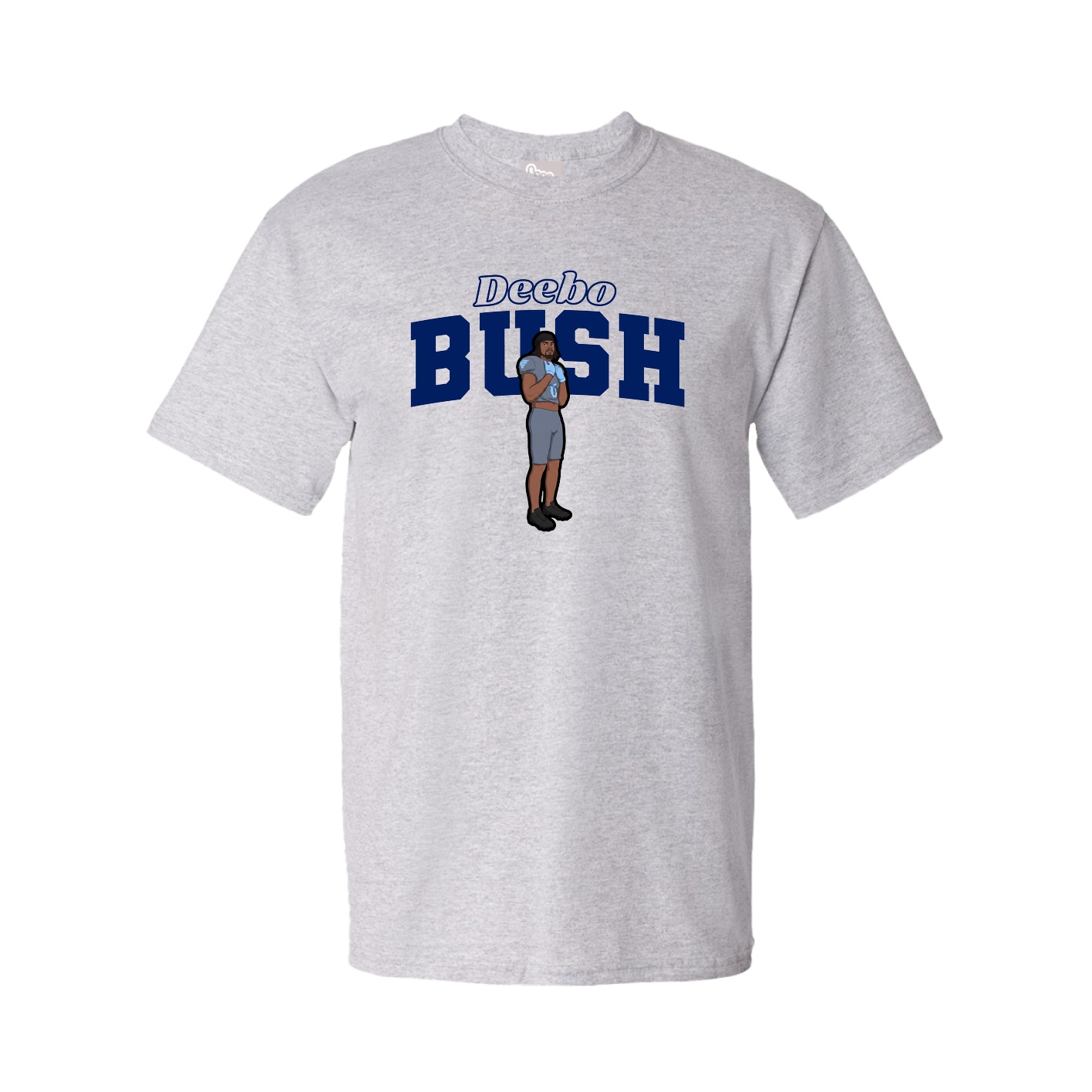 Tee — Name Arch in Grey