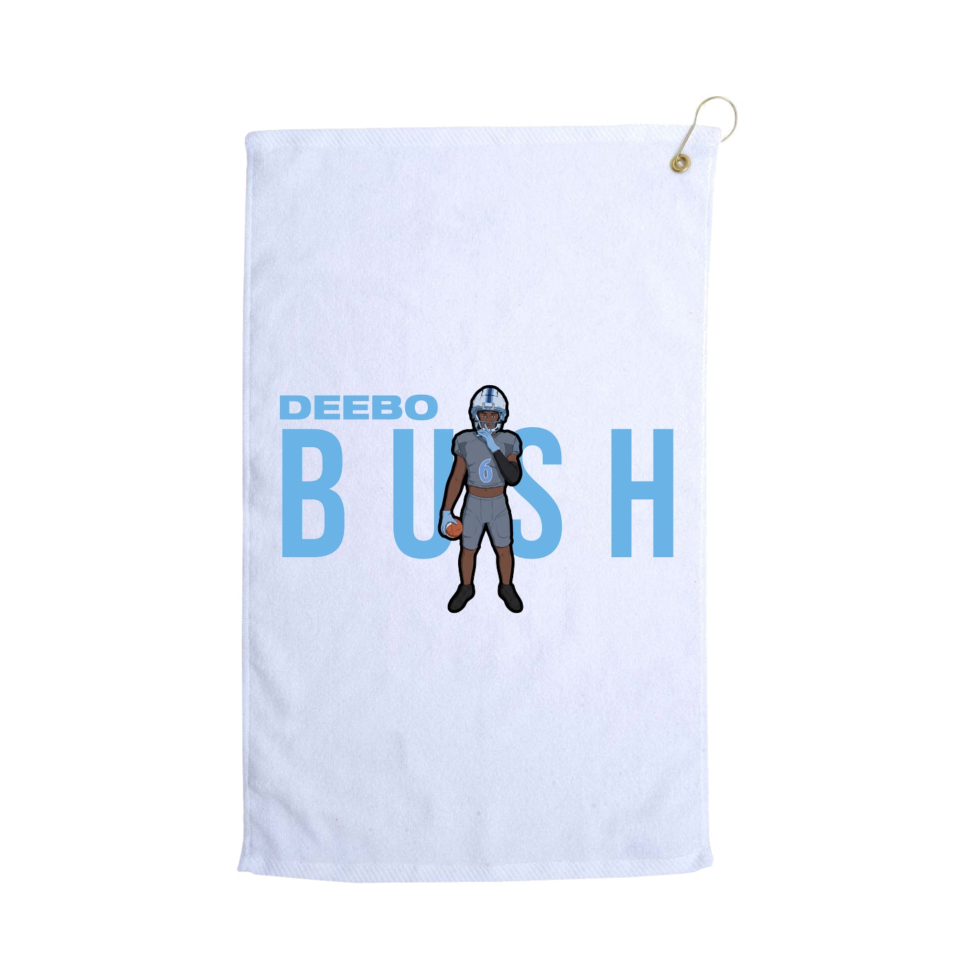 Golf Towel — Player Name in White