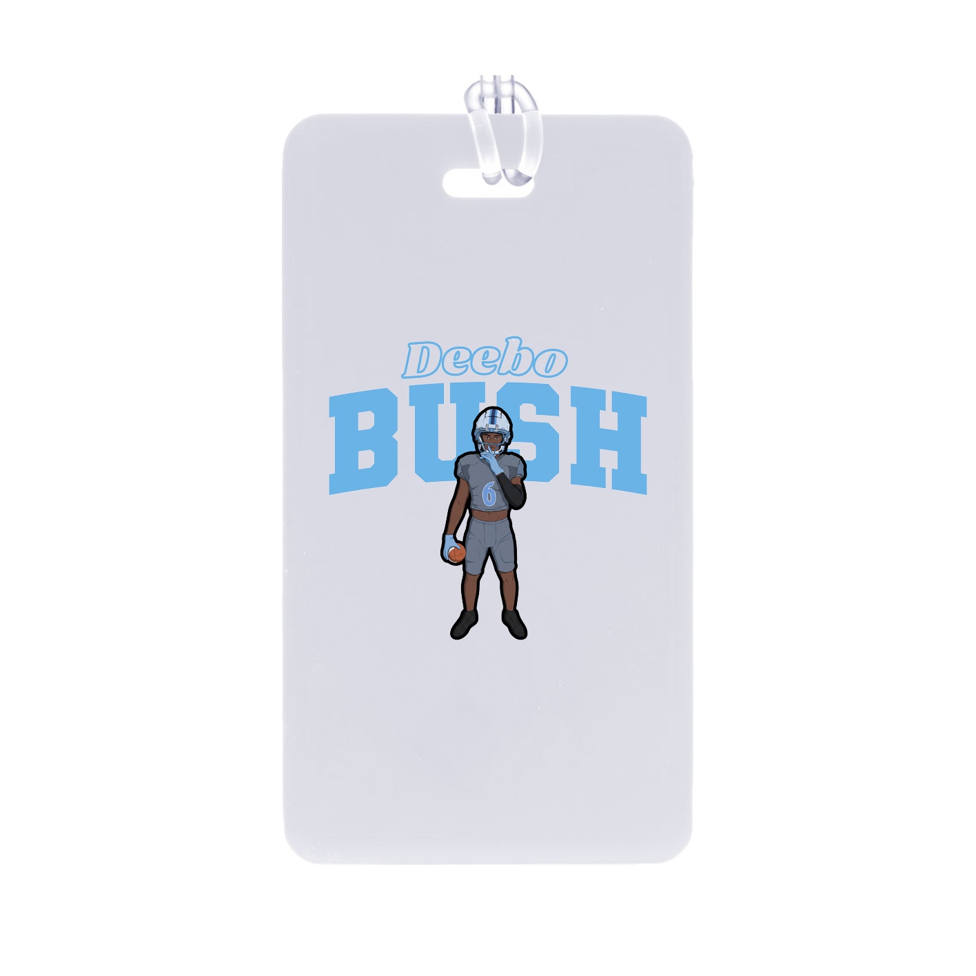 Bag Tag — Name Arch in Classic