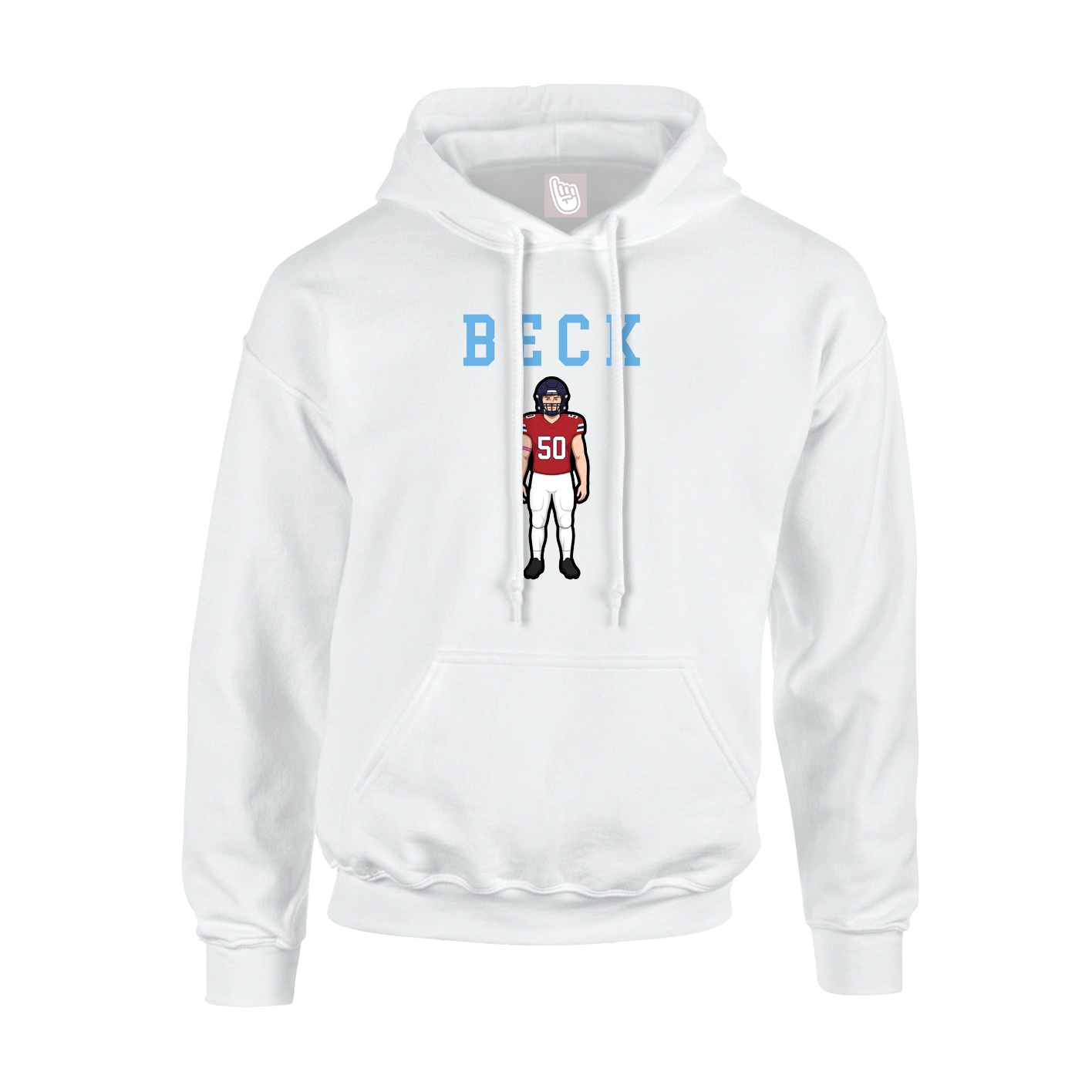 Youth Hoodie — Shirsey in White
