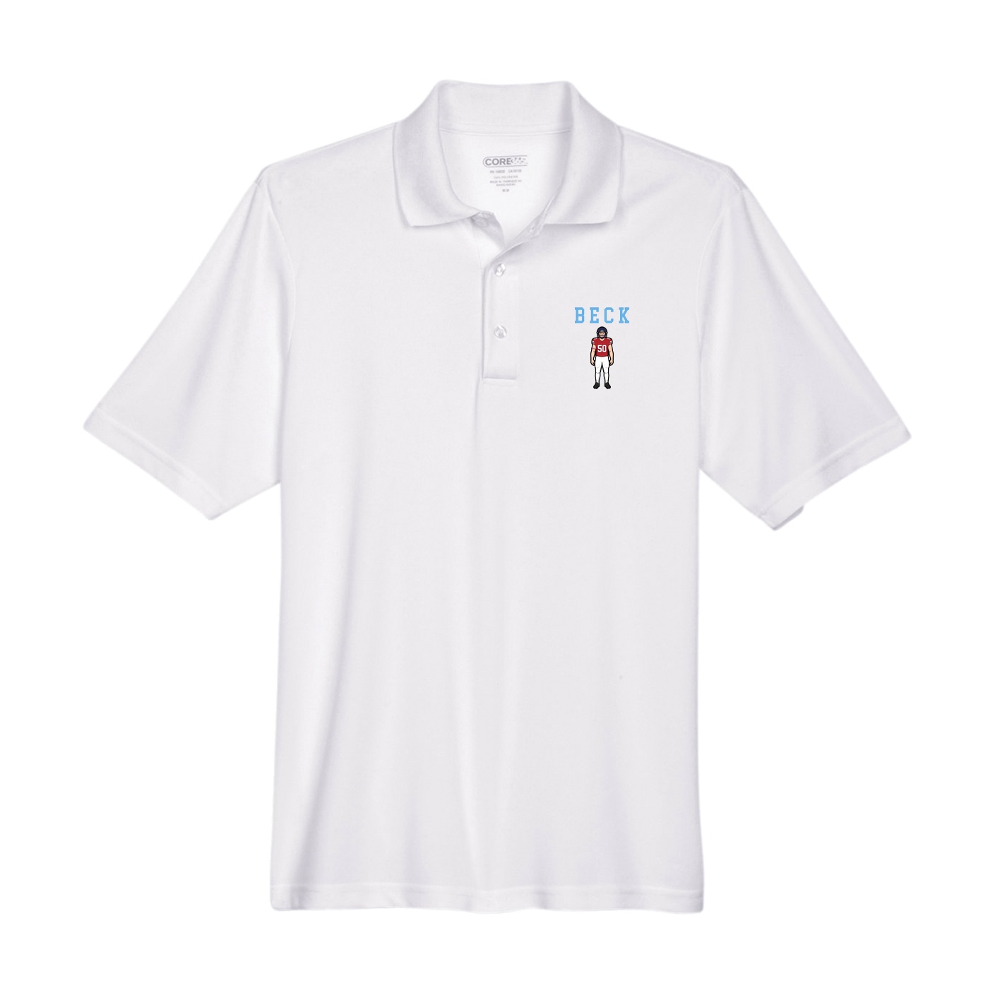 Performance Polo — Shirsey in White