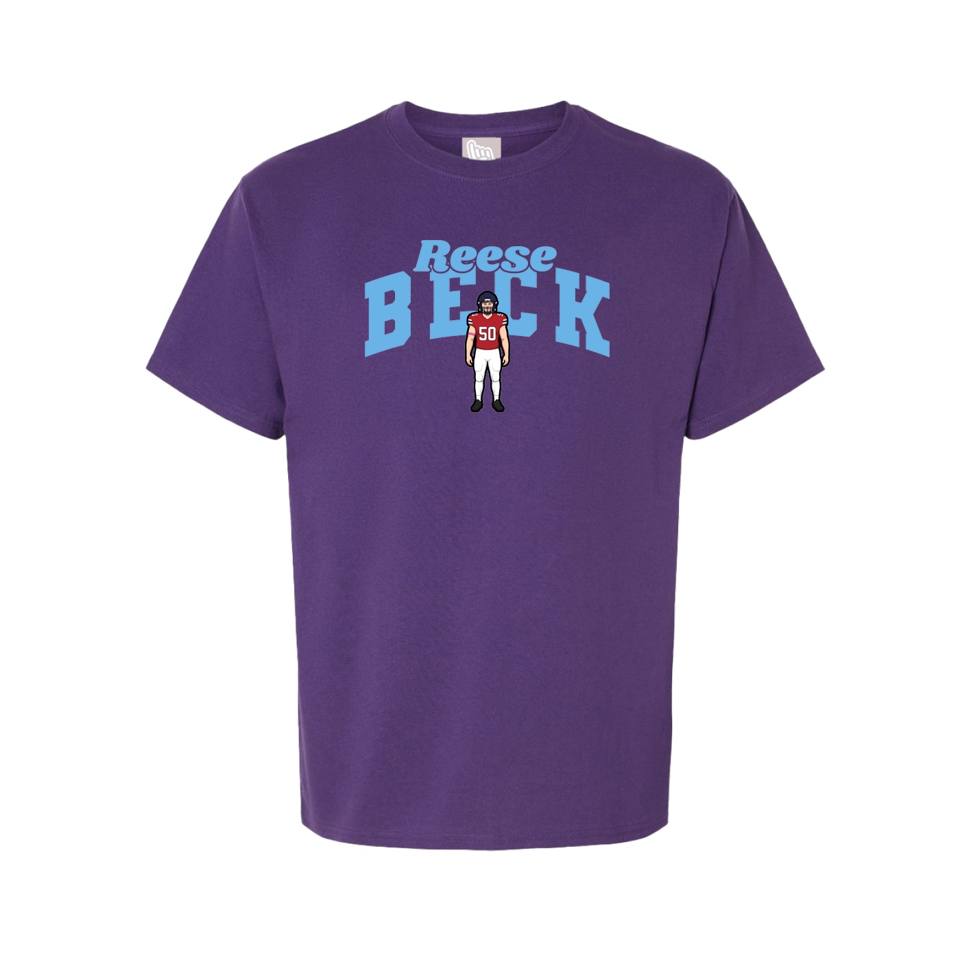 Tee — Signature Arch in Purple