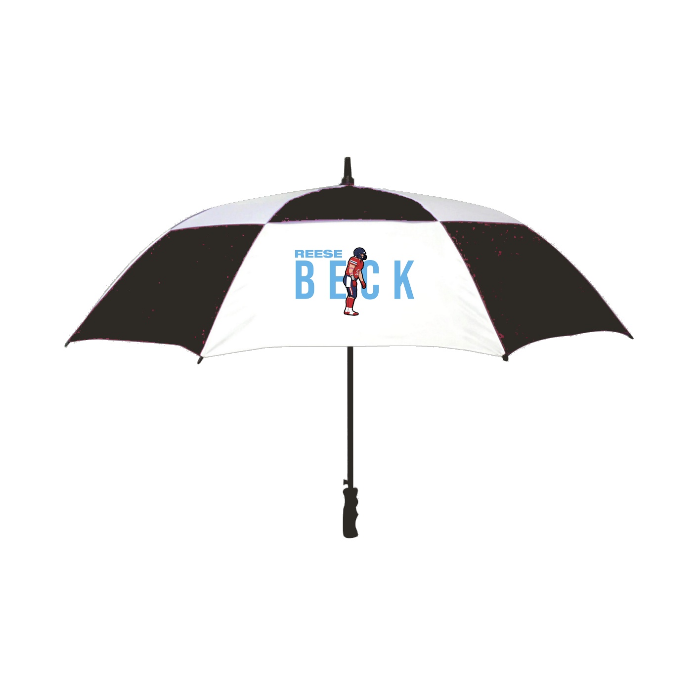 Golf Umbrella — Player Name in Black