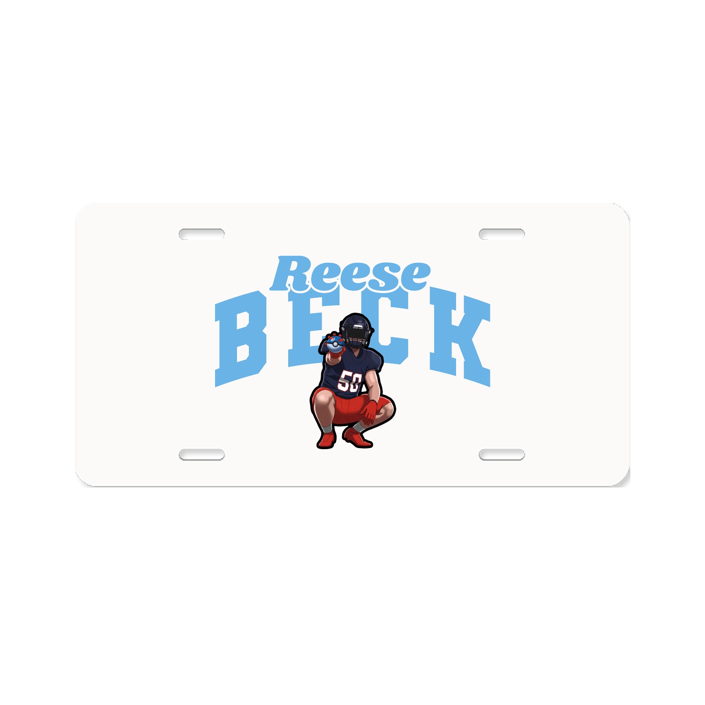 License Plate — Signature Arch in Classic