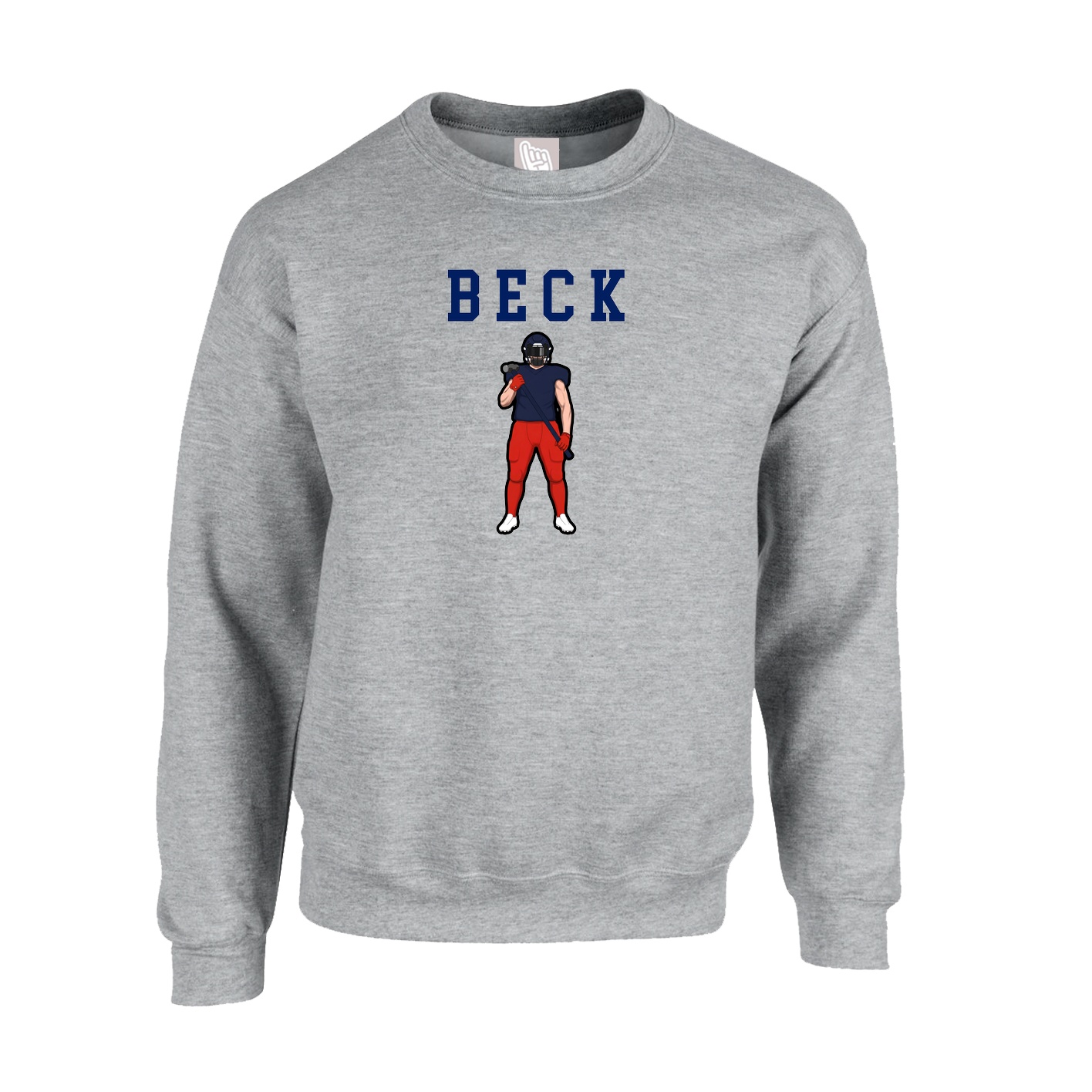 Fleece Crew — Shirsey in Grey