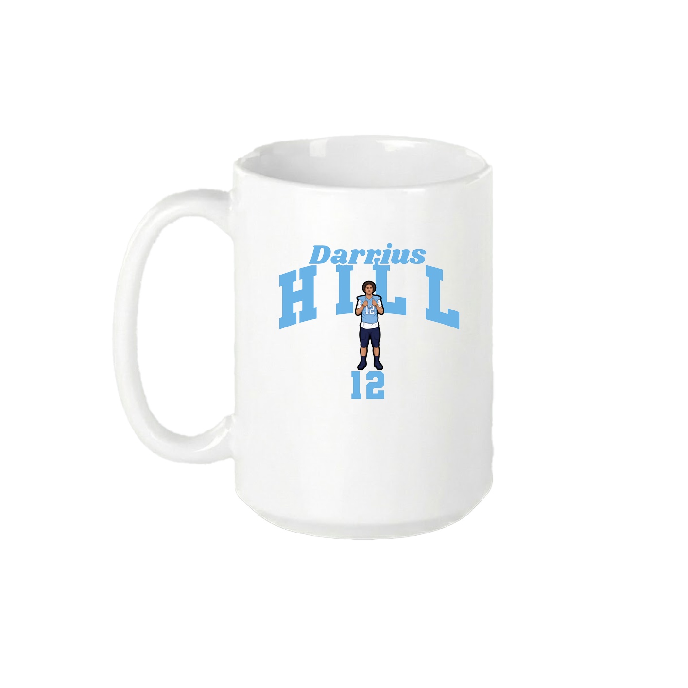 15oz Coffee Mug — Signature Arch in White