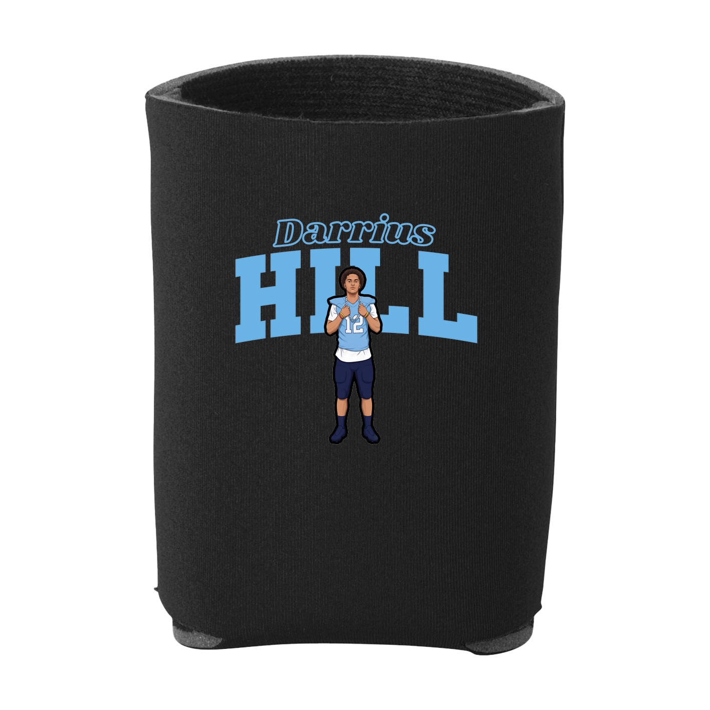 Can Holder — Name Arch in Black
