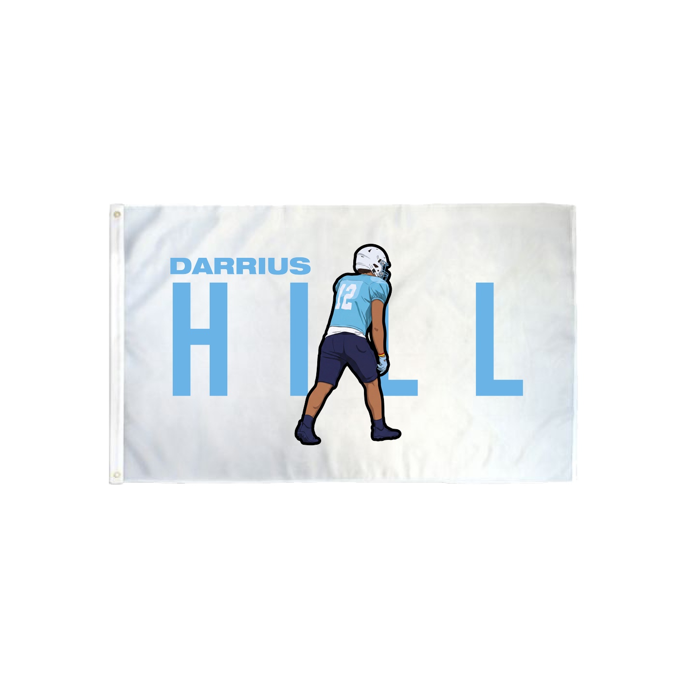 3x5 Flag — Player Name in Classic