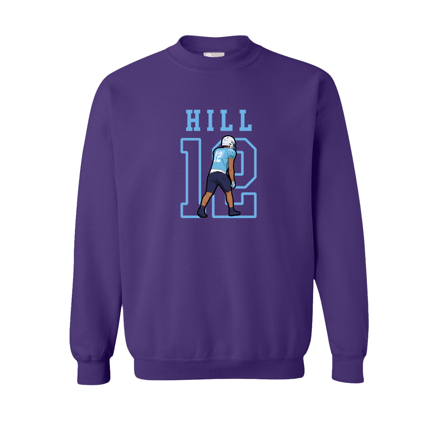 Fleece Crew — Shirsey in Purple